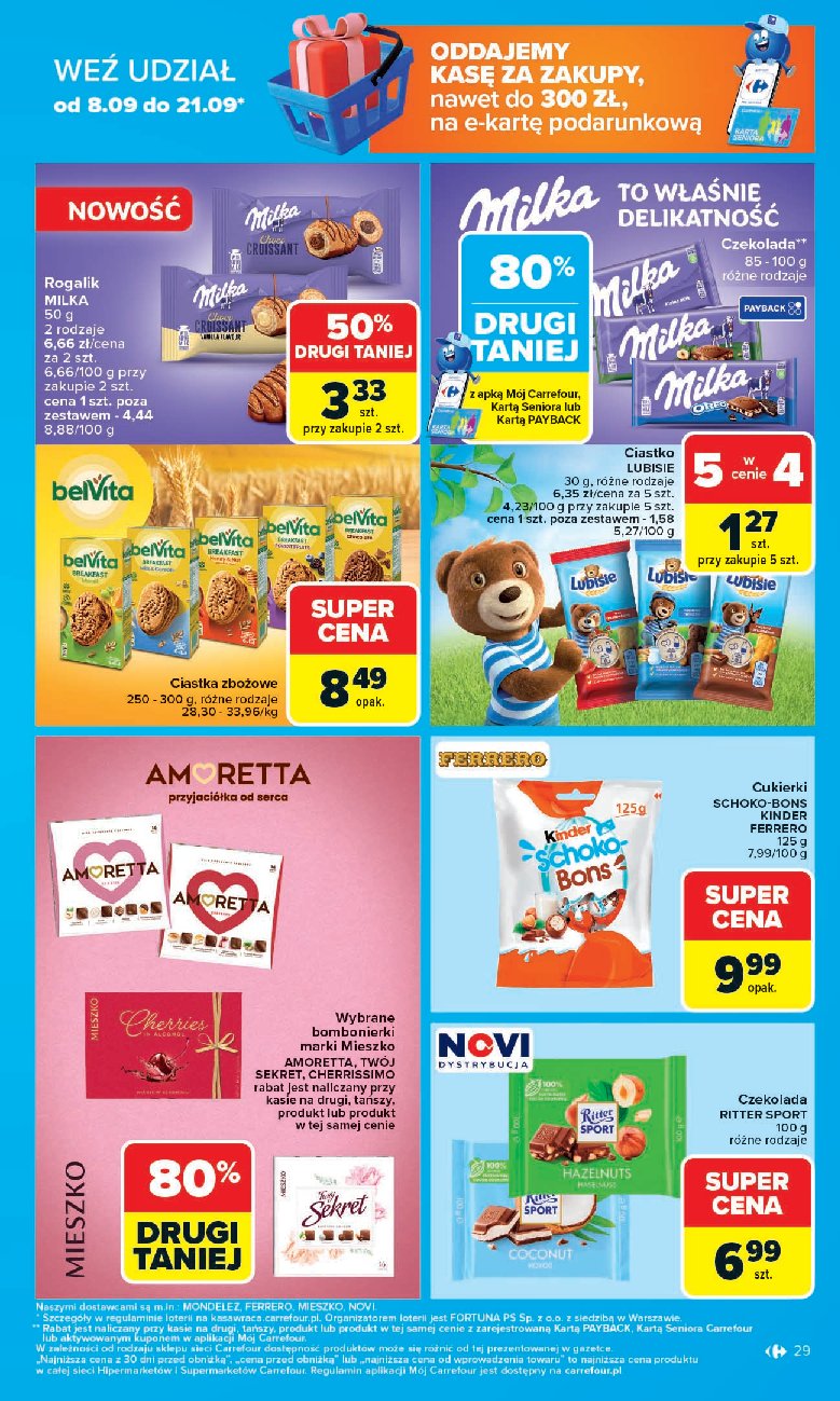 carrefour - Gazetka Carrefour - ważna od 08.09. do 13.09. - page: 29 carrefour - Gazetka Carrefour - ważna od 08.09. do 13.09. - page: 29