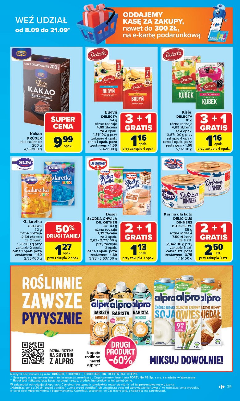 carrefour - Gazetka Carrefour - ważna od 08.09. do 13.09. - page: 39 carrefour - Gazetka Carrefour - ważna od 08.09. do 13.09. - page: 39