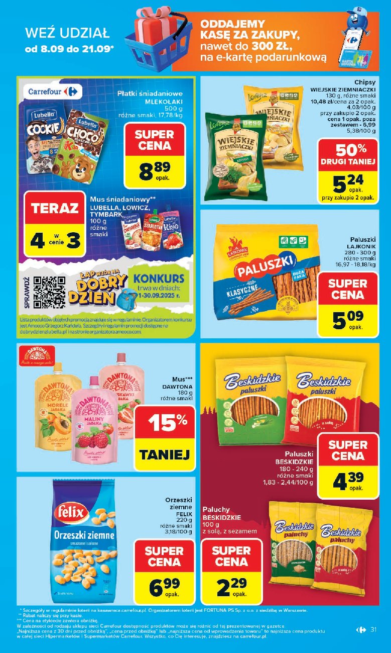 carrefour - Gazetka Carrefour - ważna od 08.09. do 13.09. - page: 31 carrefour - Gazetka Carrefour - ważna od 08.09. do 13.09. - page: 31