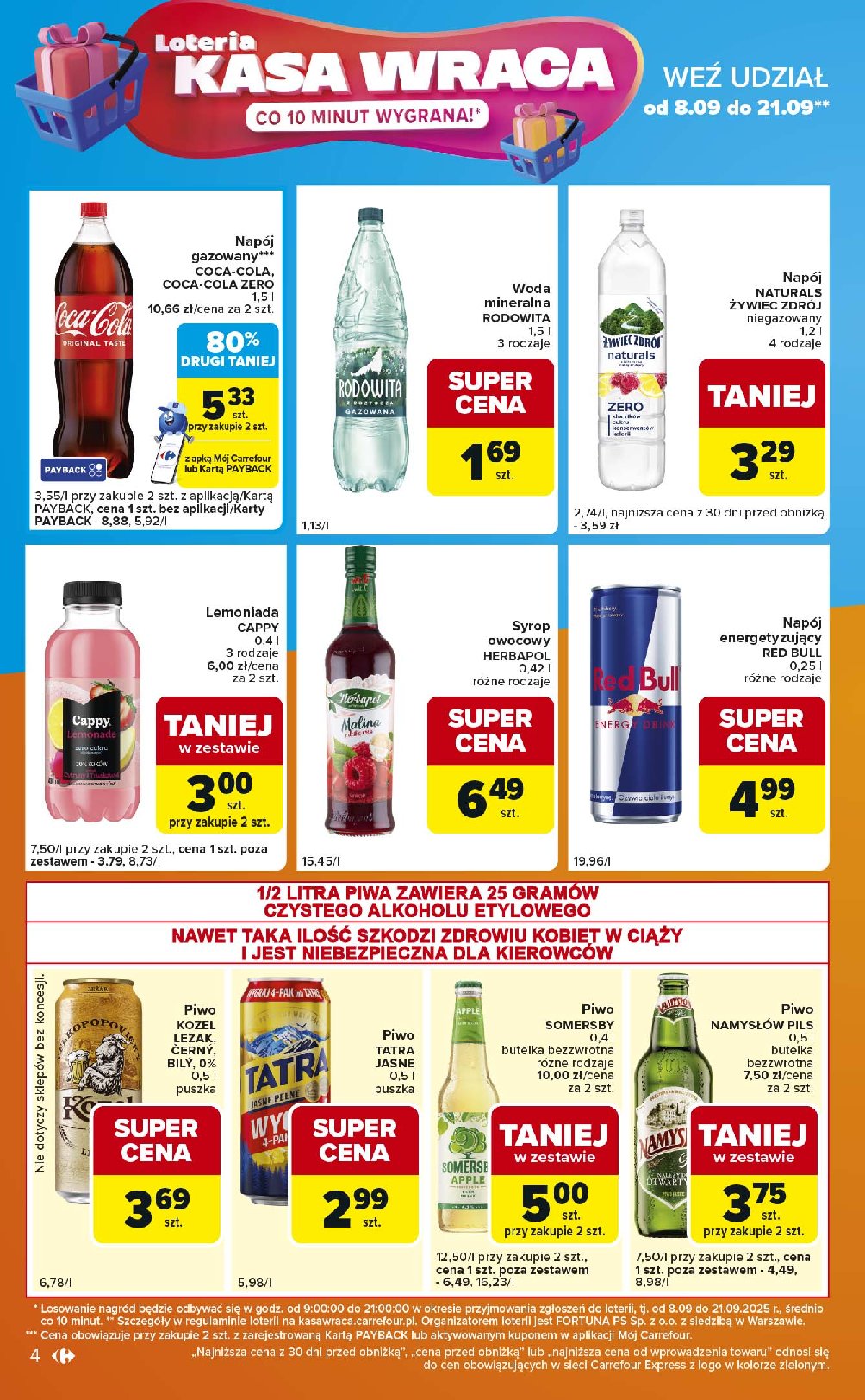 carrefour - Gazetka Carrefour - Express 2 - ważna od 08.09. do 13.09. - page: 4