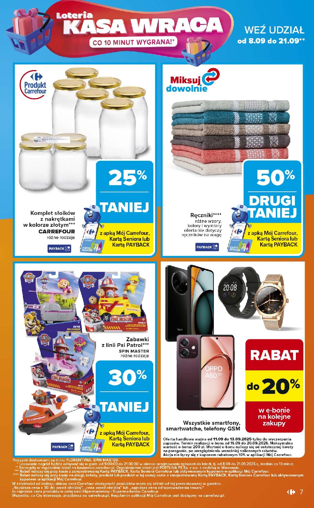carrefour - Gazetka Carrefour - Weekend promek już od czwartku! - ważna od 11.09. do 13.09. - page: 7