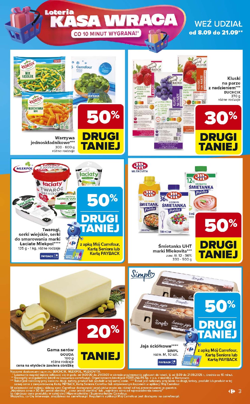 carrefour - Gazetka Carrefour - Weekend promek już od czwartku! - ważna od 11.09. do 13.09. - page: 3