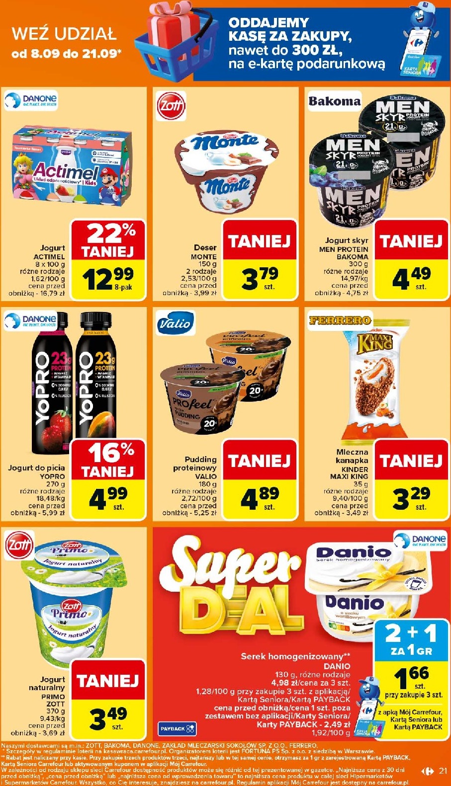 carrefour - Gazetka Carrefour - ważna od 15.09. do 20.09. - page: 21
