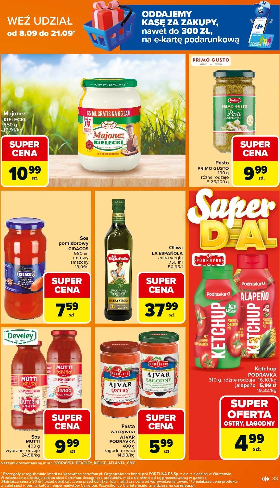 carrefour - Gazetka Carrefour - ważna od 15.09. do 20.09. - page: 33