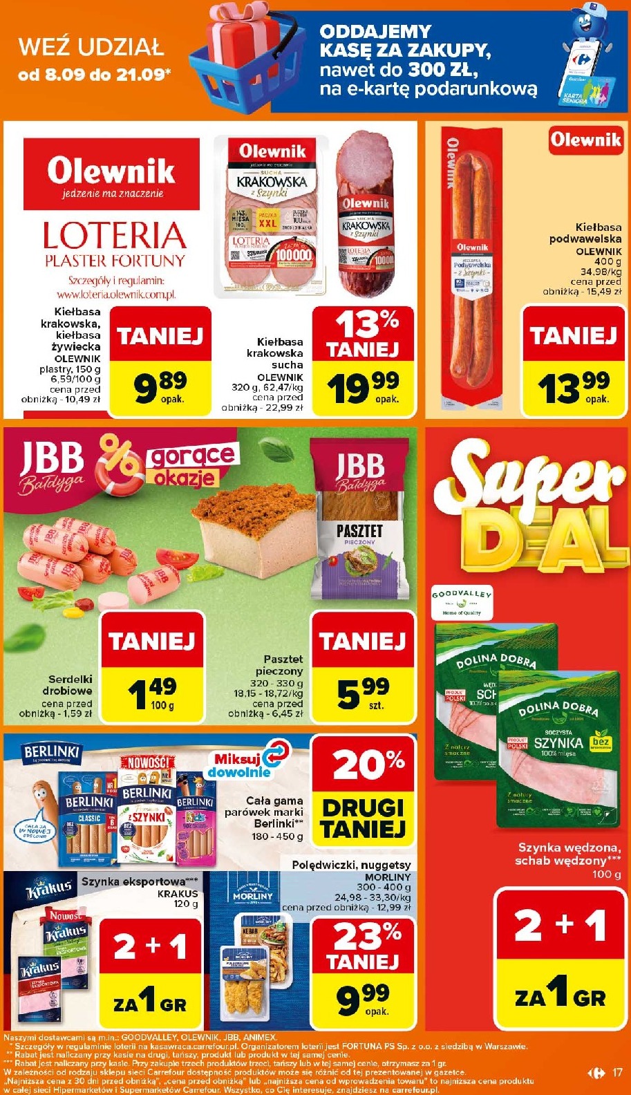carrefour - Gazetka Carrefour - ważna od 15.09. do 20.09. - page: 17