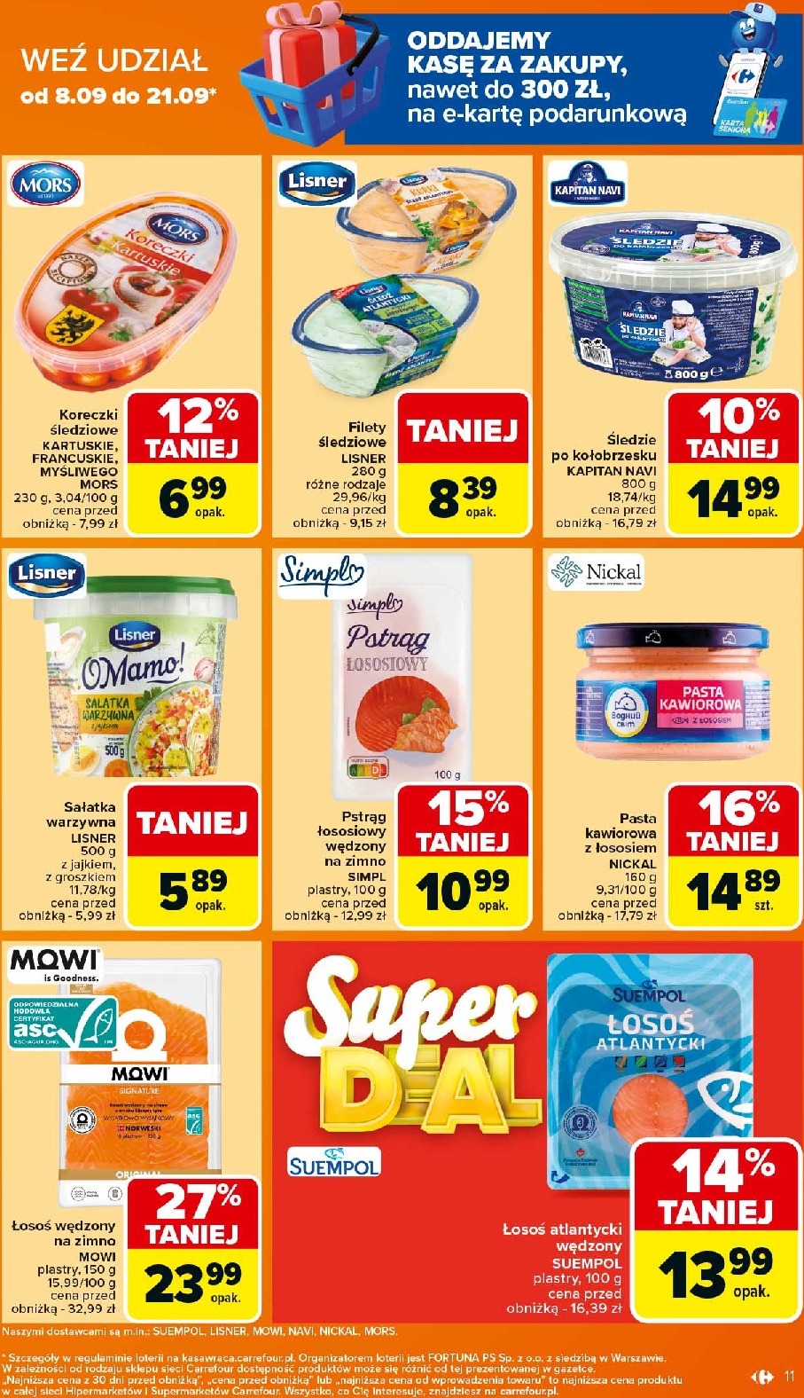carrefour - Gazetka Carrefour - ważna od 15.09. do 20.09. - page: 11