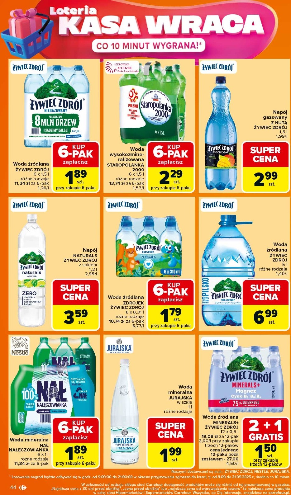carrefour - Gazetka Carrefour - ważna od 15.09. do 20.09. - page: 44