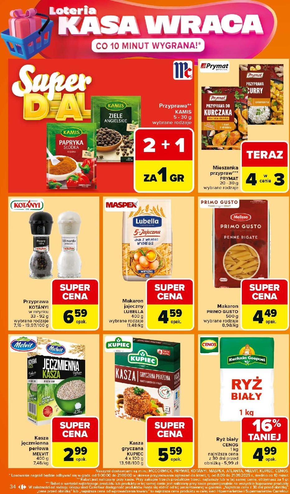 carrefour - Gazetka Carrefour - ważna od 15.09. do 20.09. - page: 34