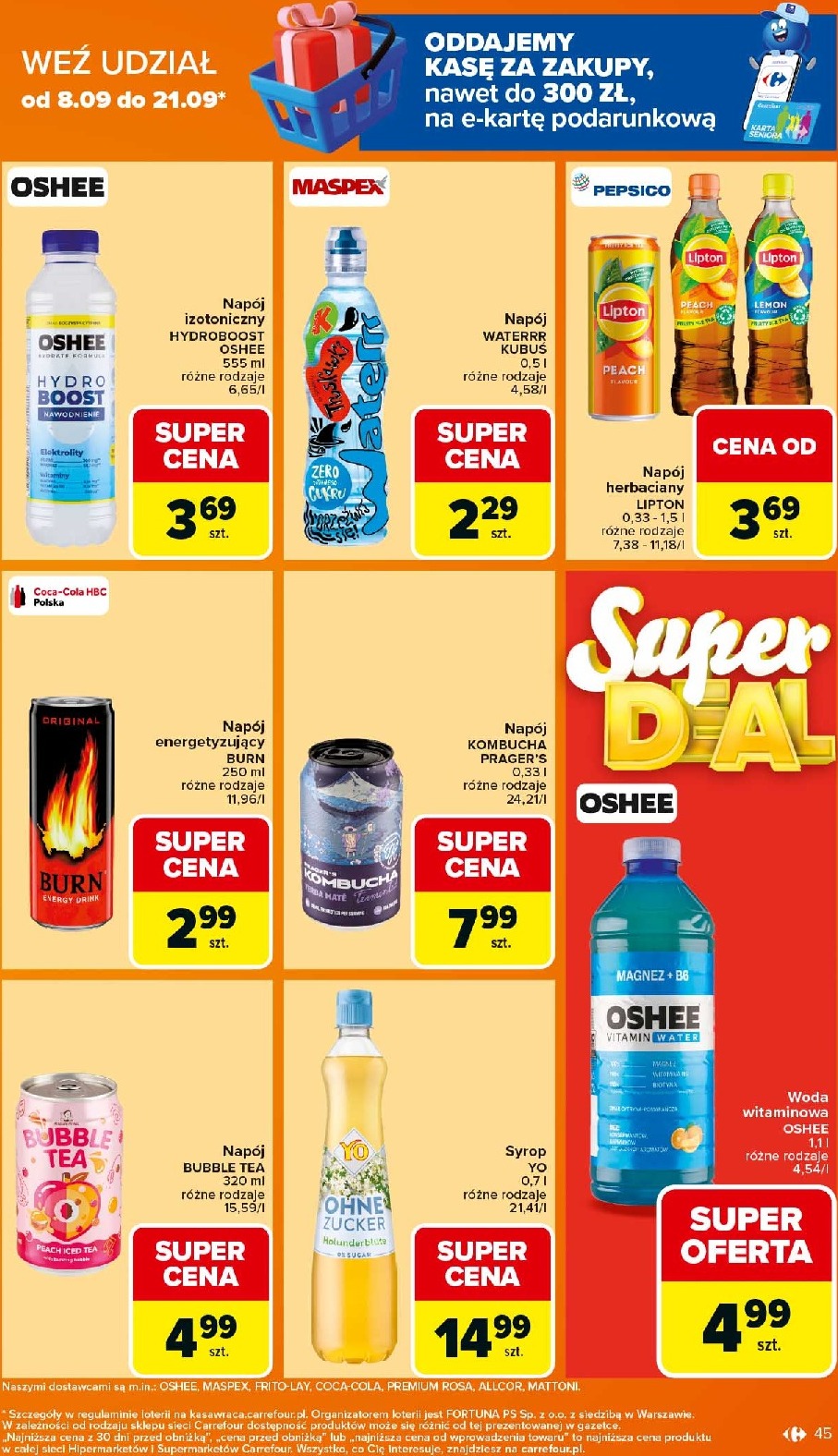 carrefour - Gazetka Carrefour - ważna od 15.09. do 20.09. - page: 45