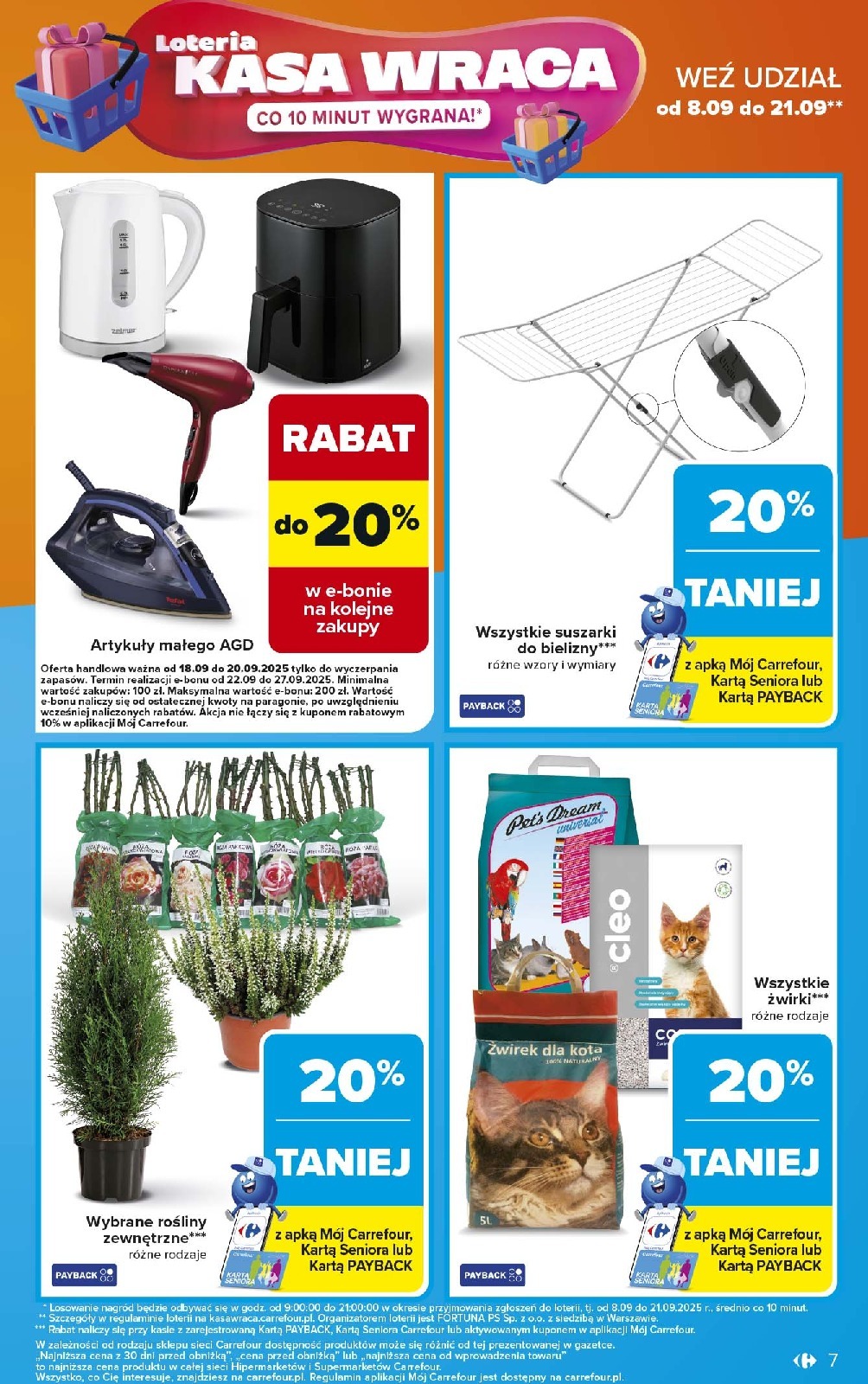 carrefour - Gazetka Carrefour - Weekend promek już od czwartku! - ważna od 18.09. do 20.09. - page: 7