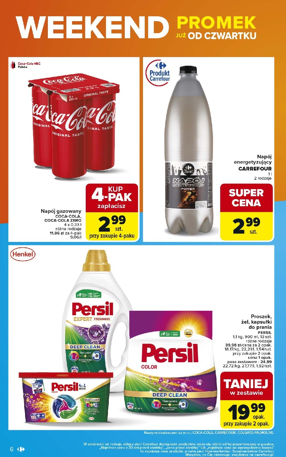carrefour - Gazetka Carrefour - Weekend promek już od czwartku! - ważna od 18.09. do 20.09. - page: 6