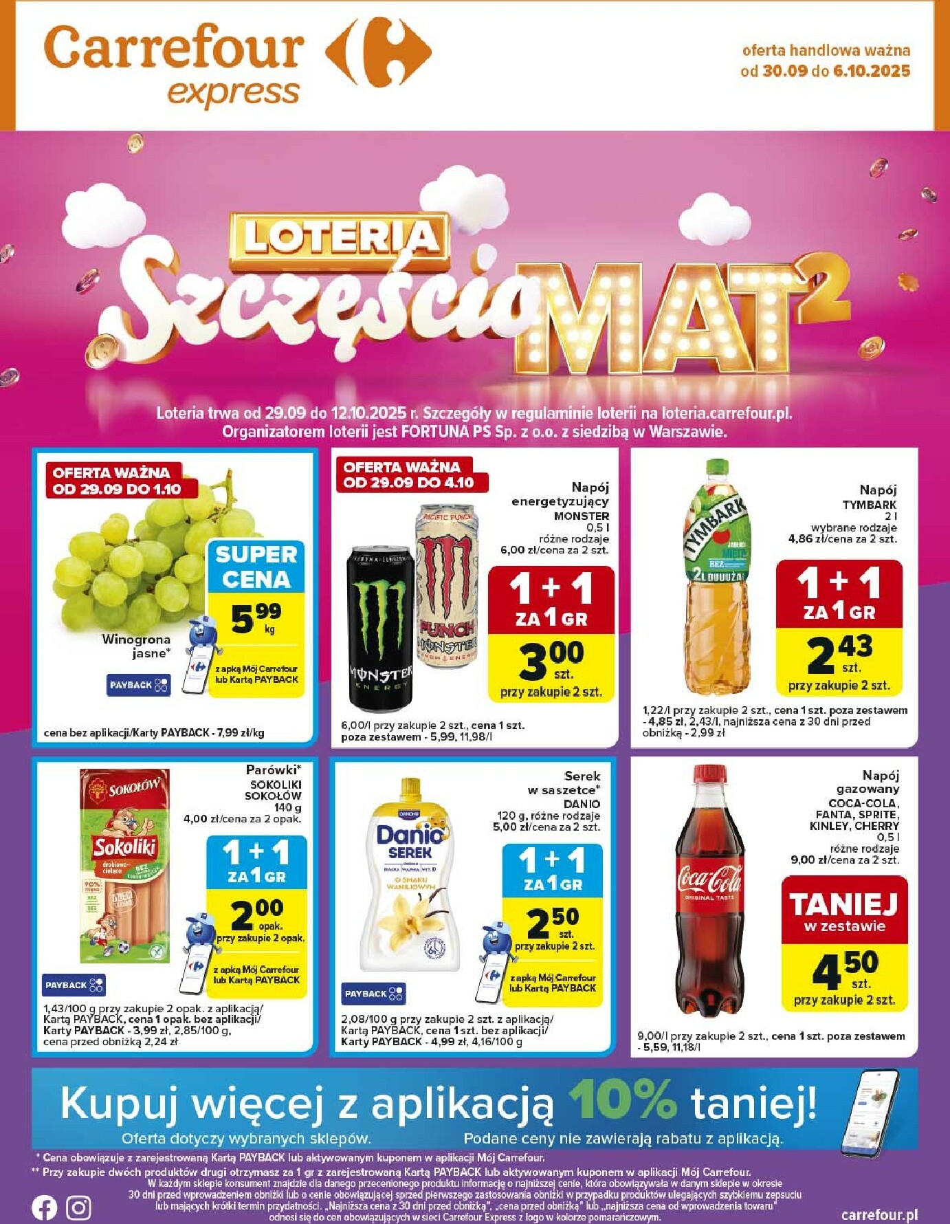 carrefour - Gazetka Carrefour - Express 2 - ważna od 30.09. do 06.10.