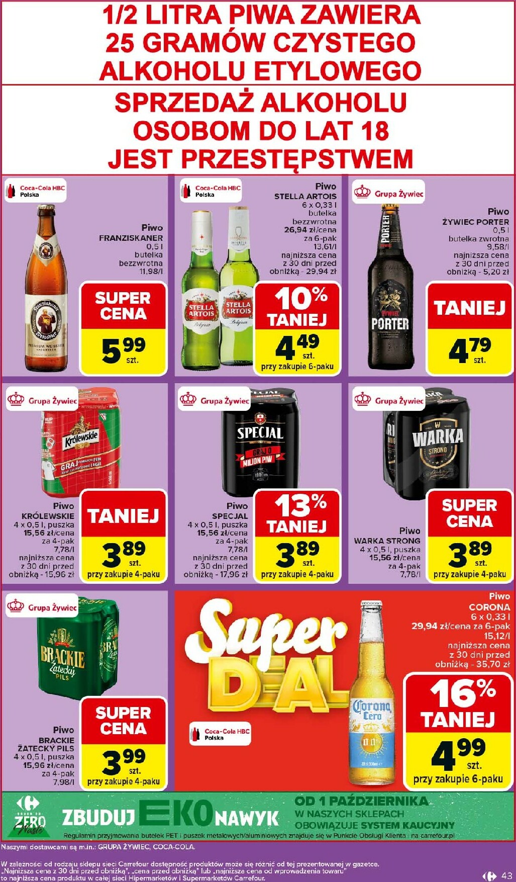 carrefour - Gazetka Carrefour - ważna od 06.10. do 11.10. - page: 43
