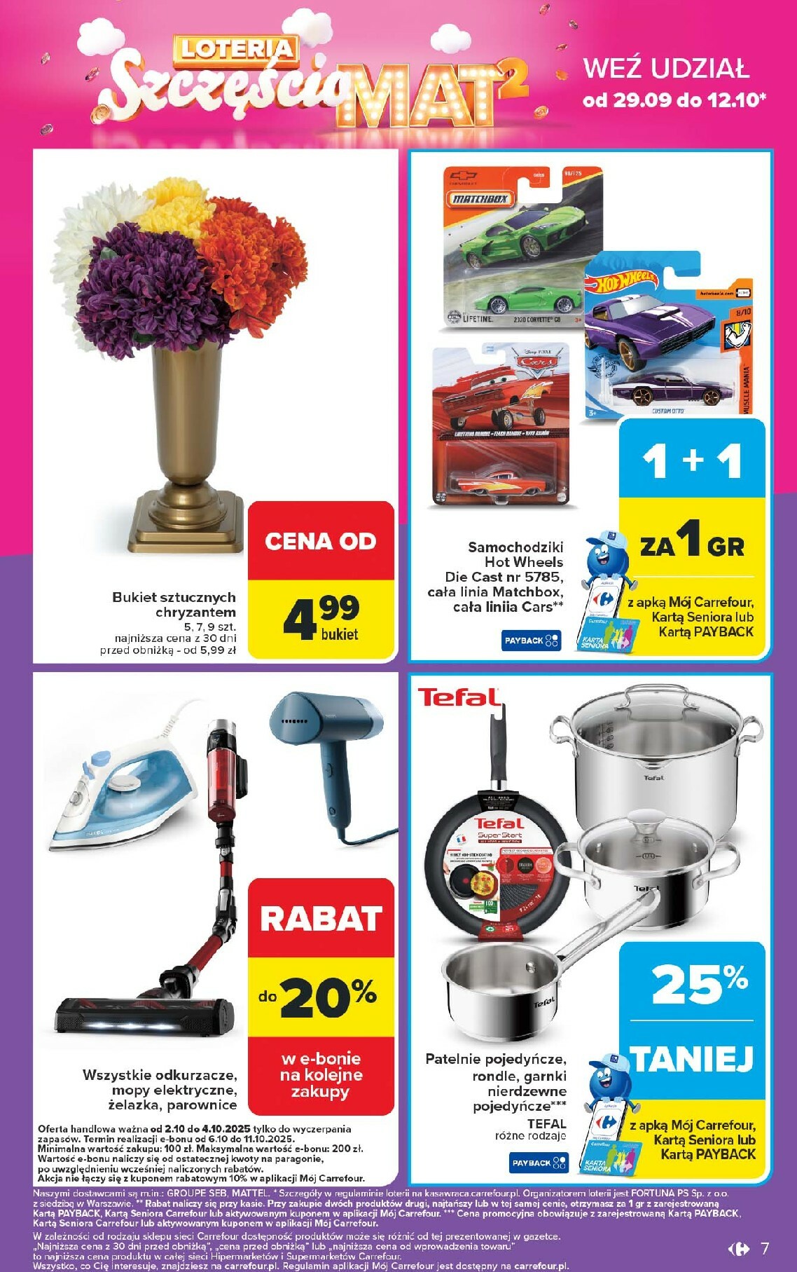 carrefour - Gazetka Carrefour - Weekend promek już od czwartku - ważna od 02.10. do 04.10. - page: 7
