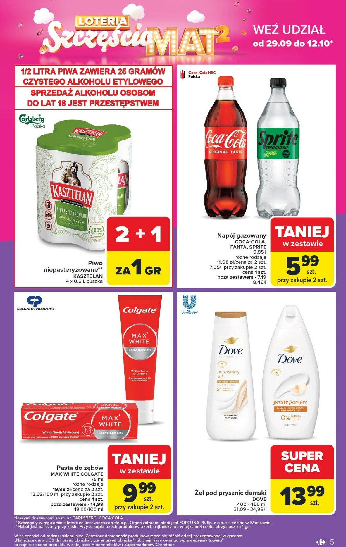 carrefour - Gazetka Carrefour - Weekend promek już od czwartku - ważna od 02.10. do 04.10. - page: 5