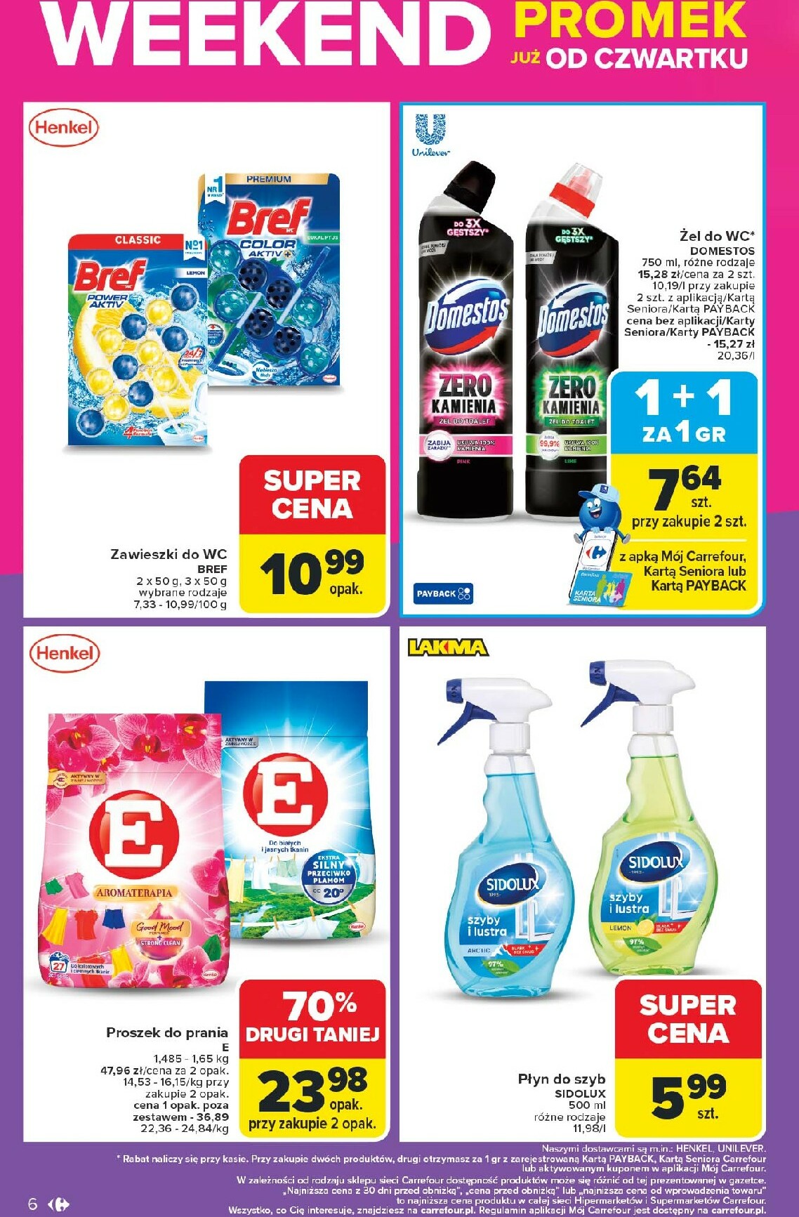carrefour - Gazetka Carrefour - Weekend promek już od czwartku - ważna od 02.10. do 04.10. - page: 6