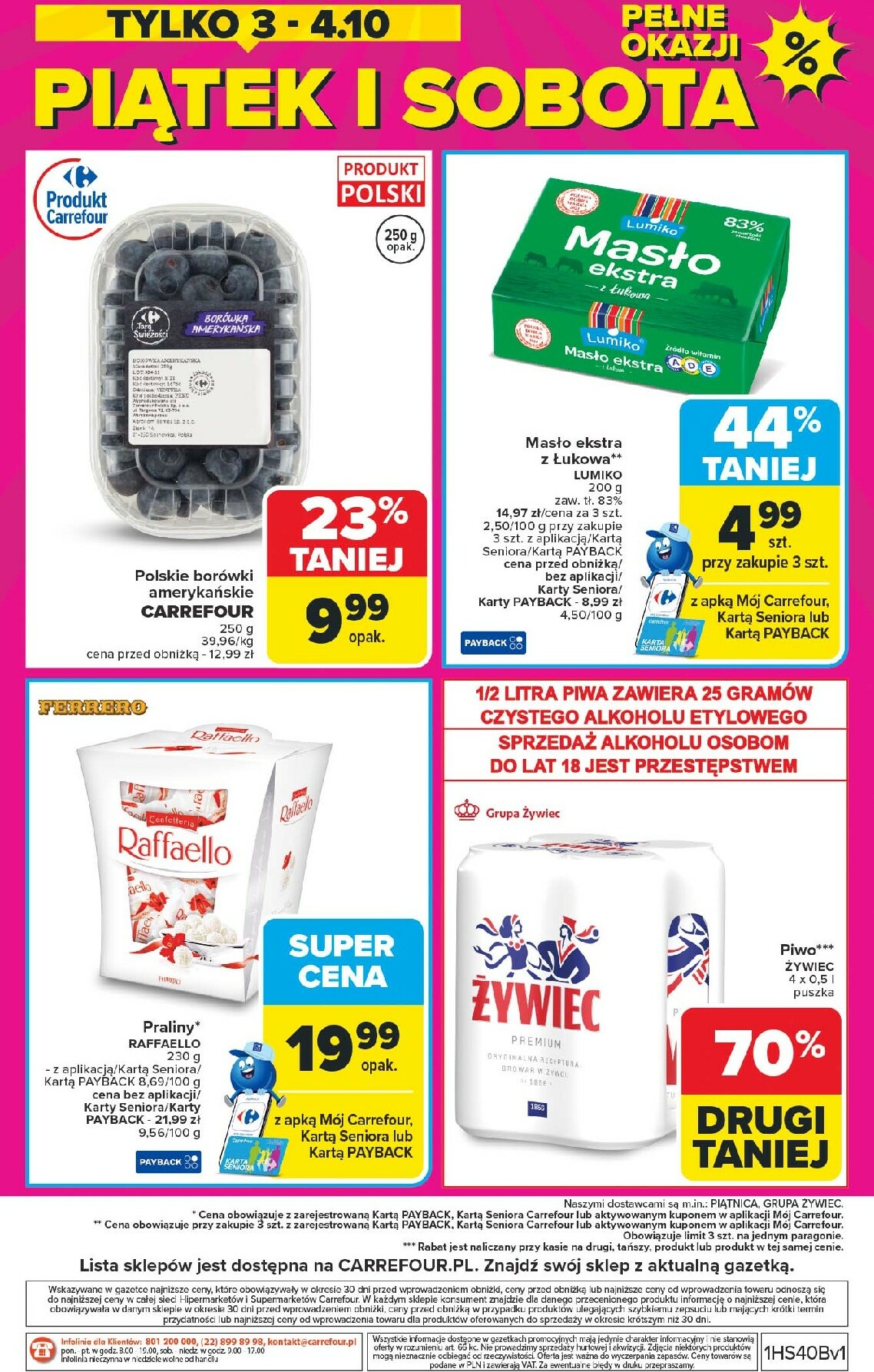 carrefour - Gazetka Carrefour - Weekend promek już od czwartku - ważna od 02.10. do 04.10. - page: 8