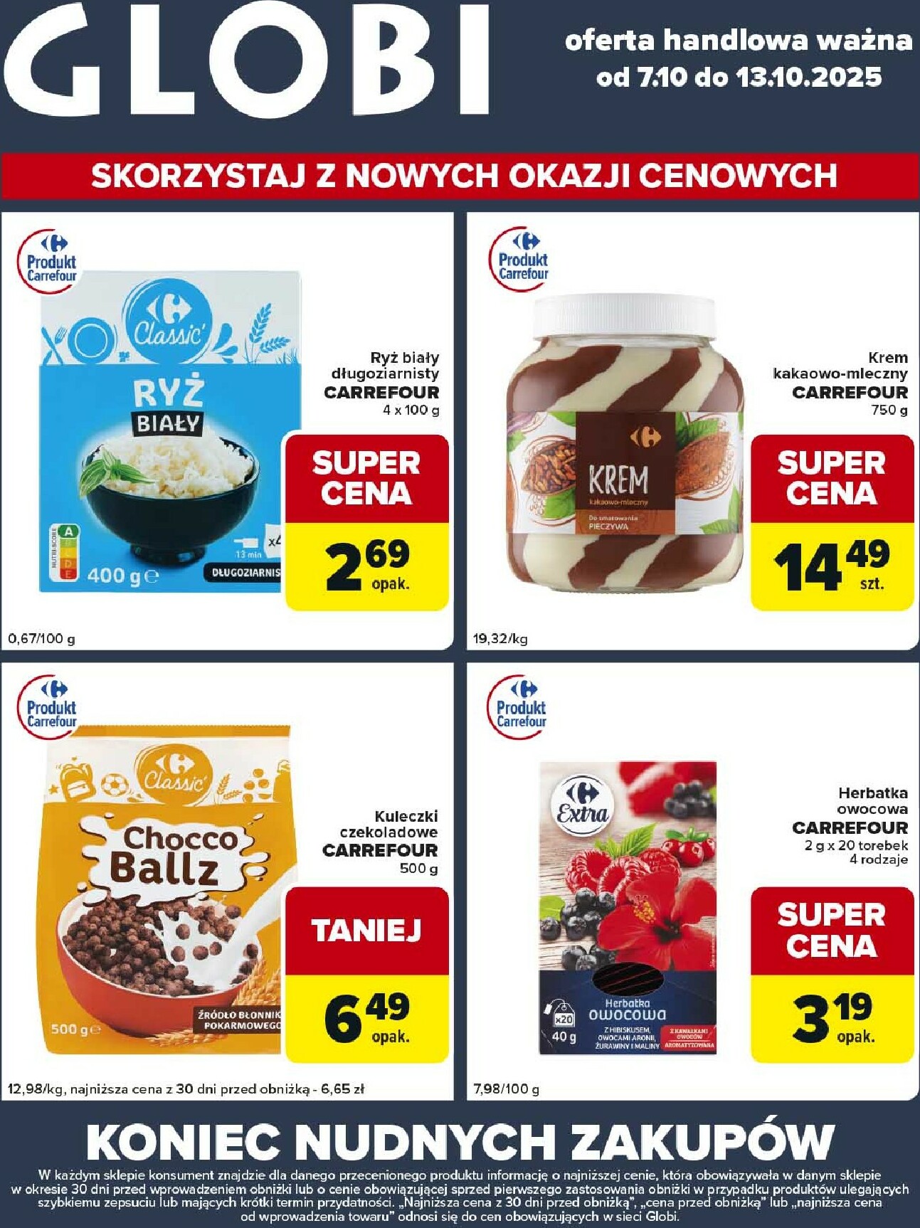 carrefour - Gazetka Carrefour - Globi - ważna od 07.10. do 13.10.
