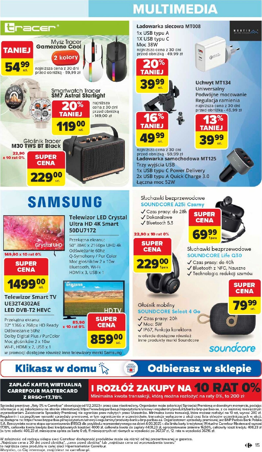 carrefour - Gazetka Carrefour - Łap super okazje od czwartku! - ważna od 09.10. do 22.10. - page: 15