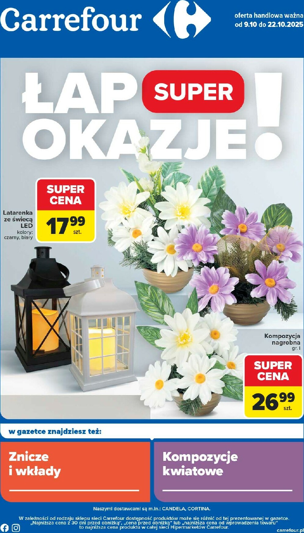 carrefour - Gazetka Carrefour - Łap super okazje od czwartku! - ważna od 09.10. do 22.10.
