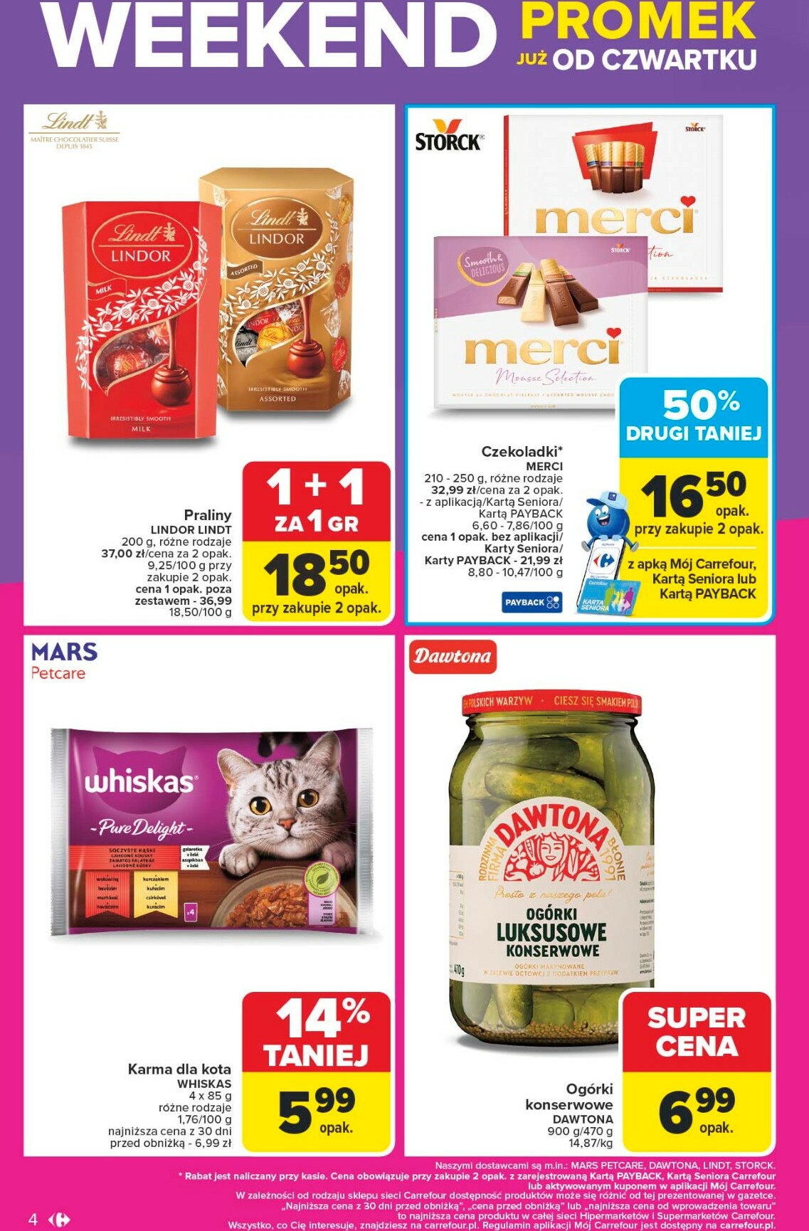 carrefour - Gazetka Carrefour - Weekend promek już od czwartku - ważna od 09.10. do 11.10. - page: 4