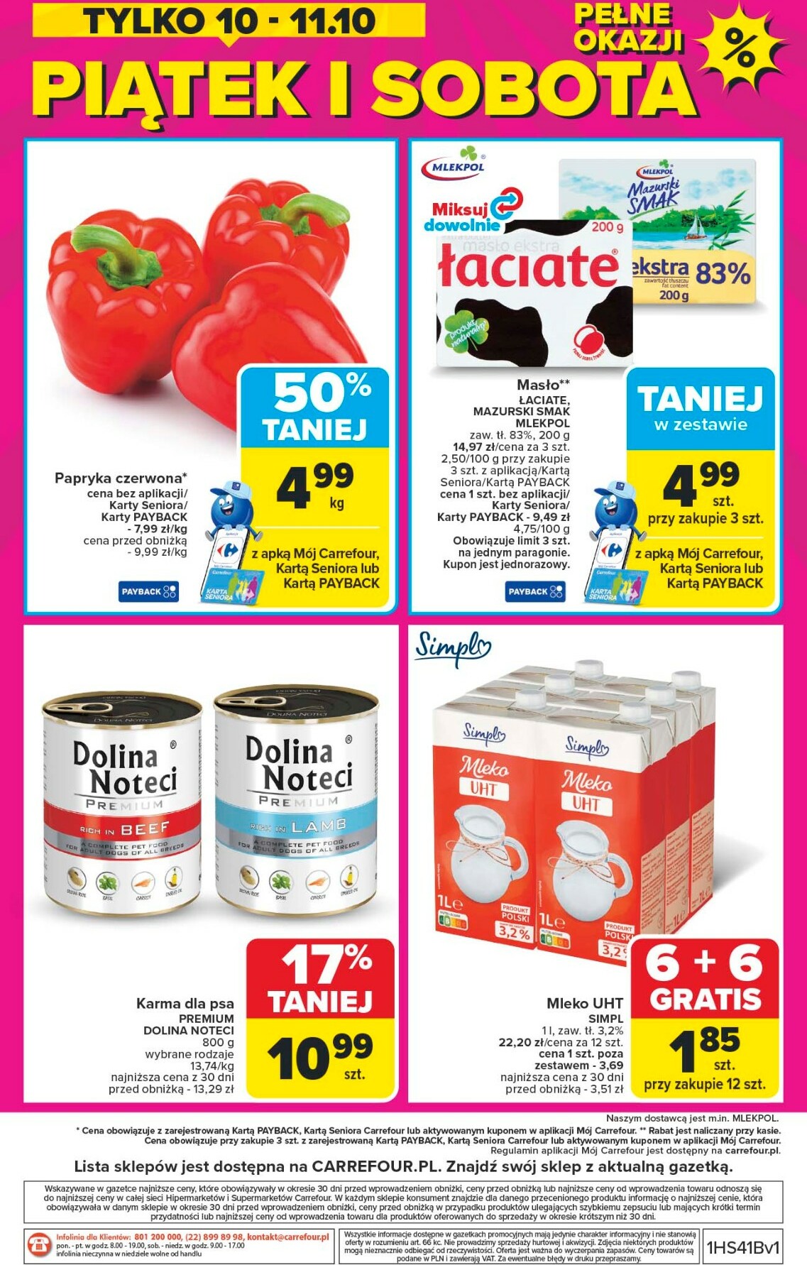 carrefour - Gazetka Carrefour - Weekend promek już od czwartku - ważna od 09.10. do 11.10. - page: 8