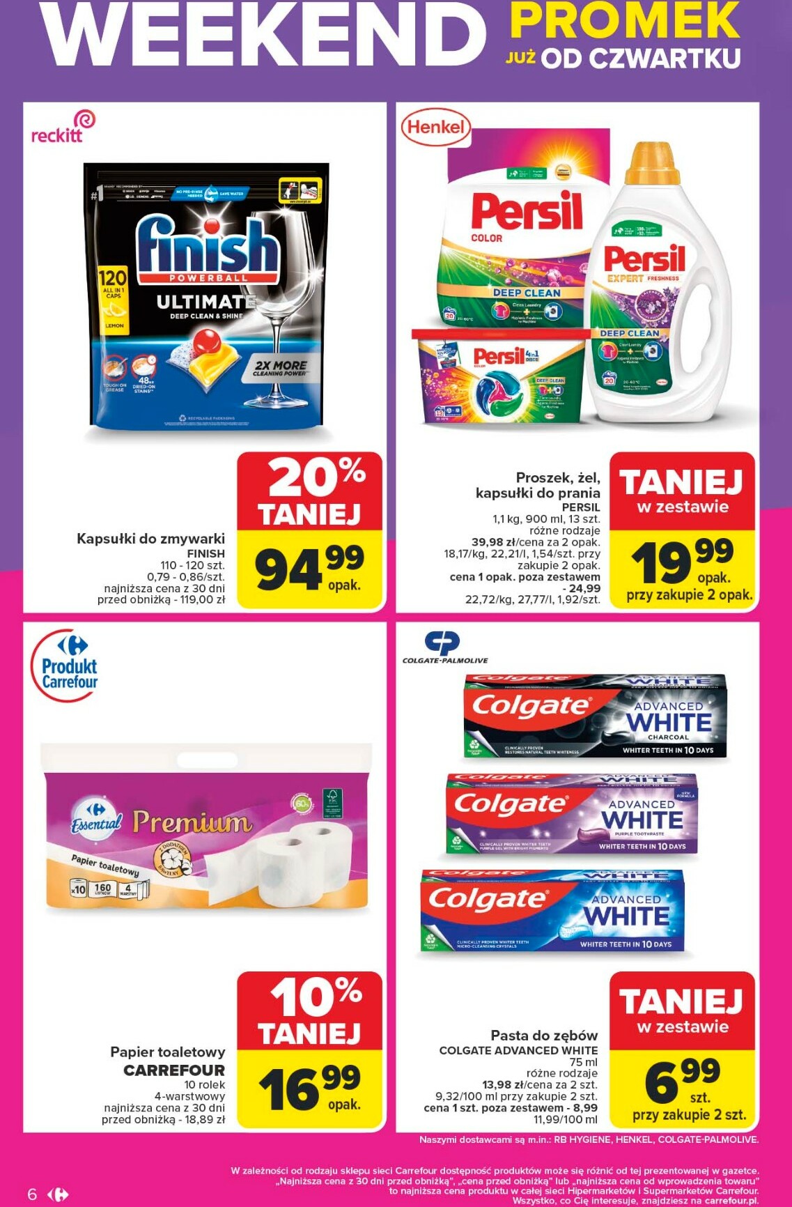 carrefour - Gazetka Carrefour - Weekend promek już od czwartku - ważna od 09.10. do 11.10. - page: 6