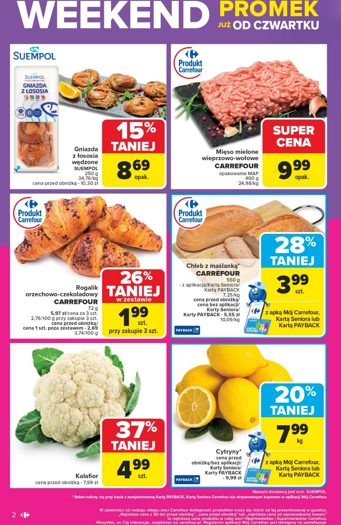 carrefour - Gazetka Carrefour - Weekend promek już od czwartku - ważna od 09.10. do 11.10. - page: 2