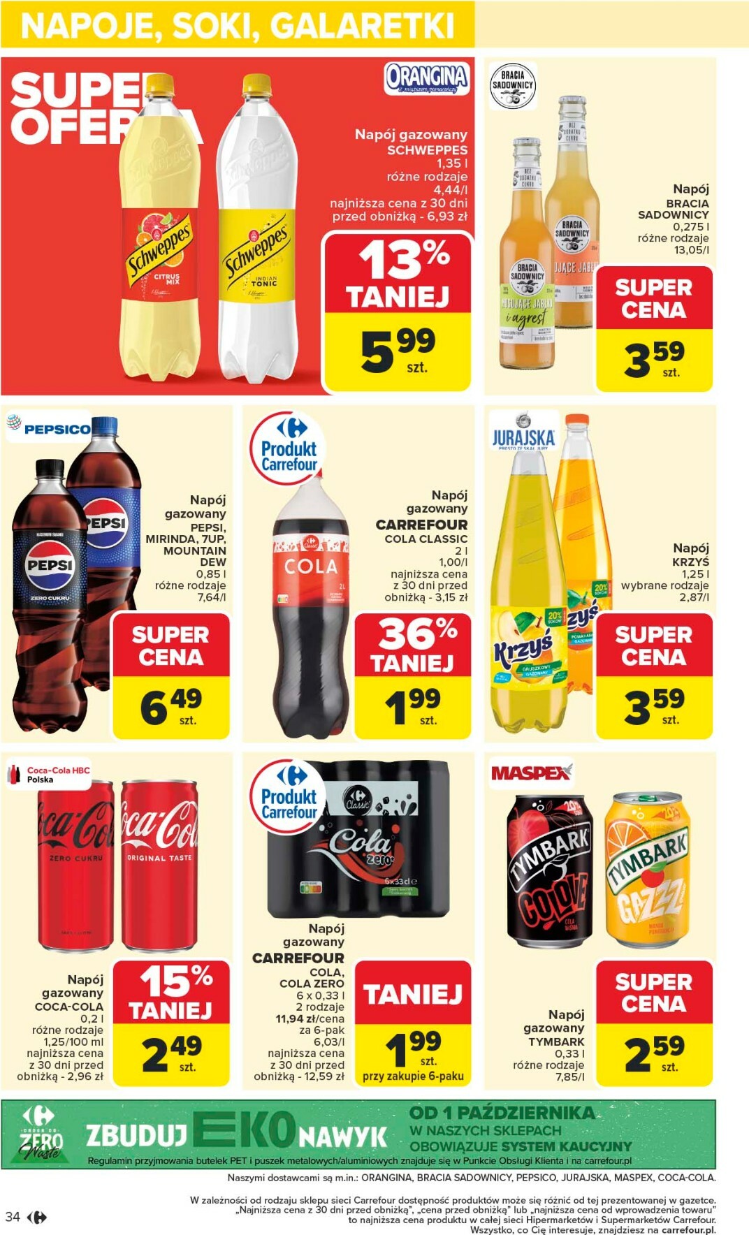 carrefour - Gazetka Carrefour - ważna od 13.10. do 18.10. - page: 34