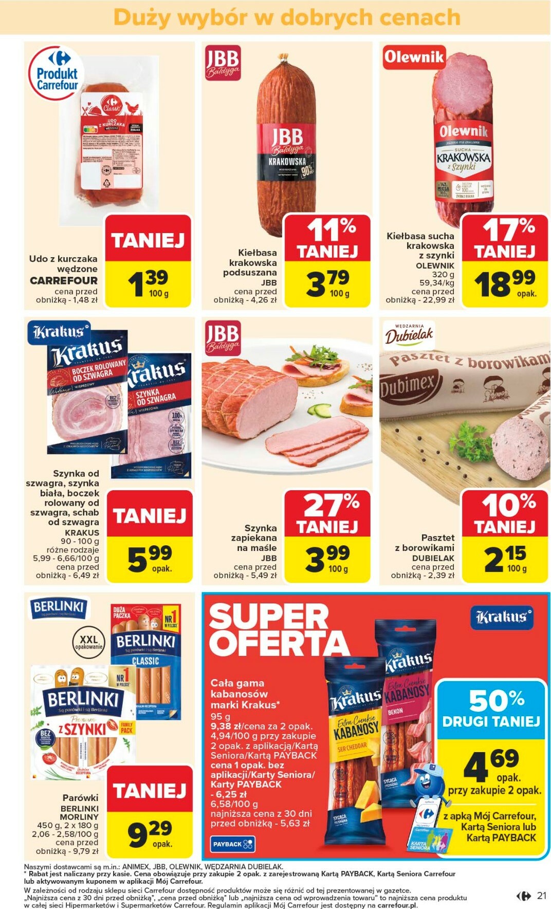carrefour - Gazetka Carrefour - ważna od 13.10. do 18.10. - page: 21