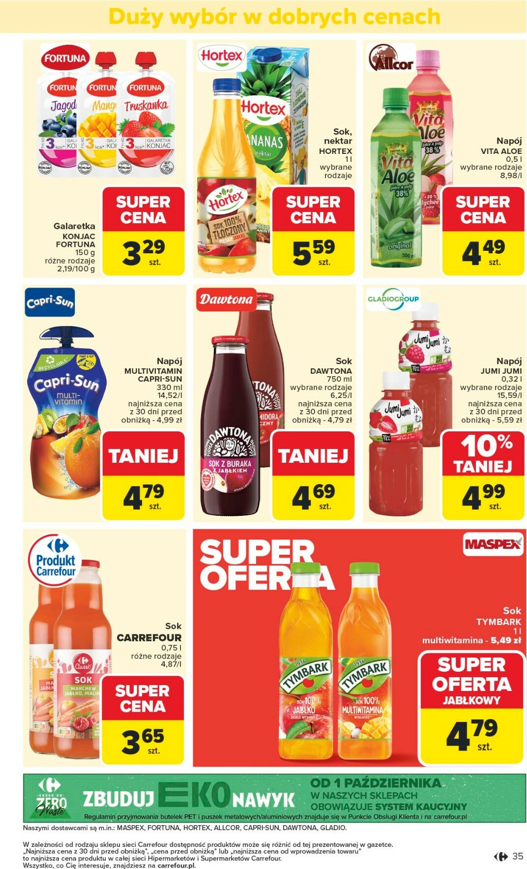 carrefour - Gazetka Carrefour - ważna od 13.10. do 18.10. - page: 35