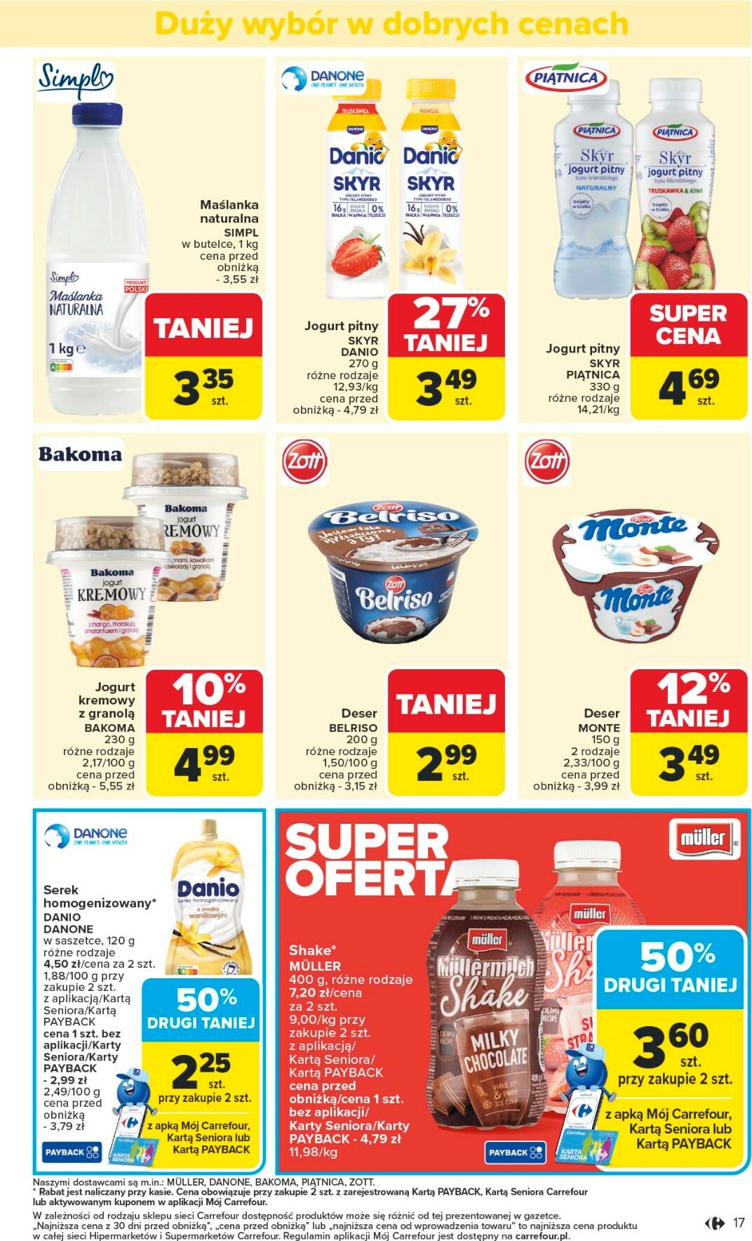 carrefour - Gazetka Carrefour - ważna od 13.10. do 18.10. - page: 17