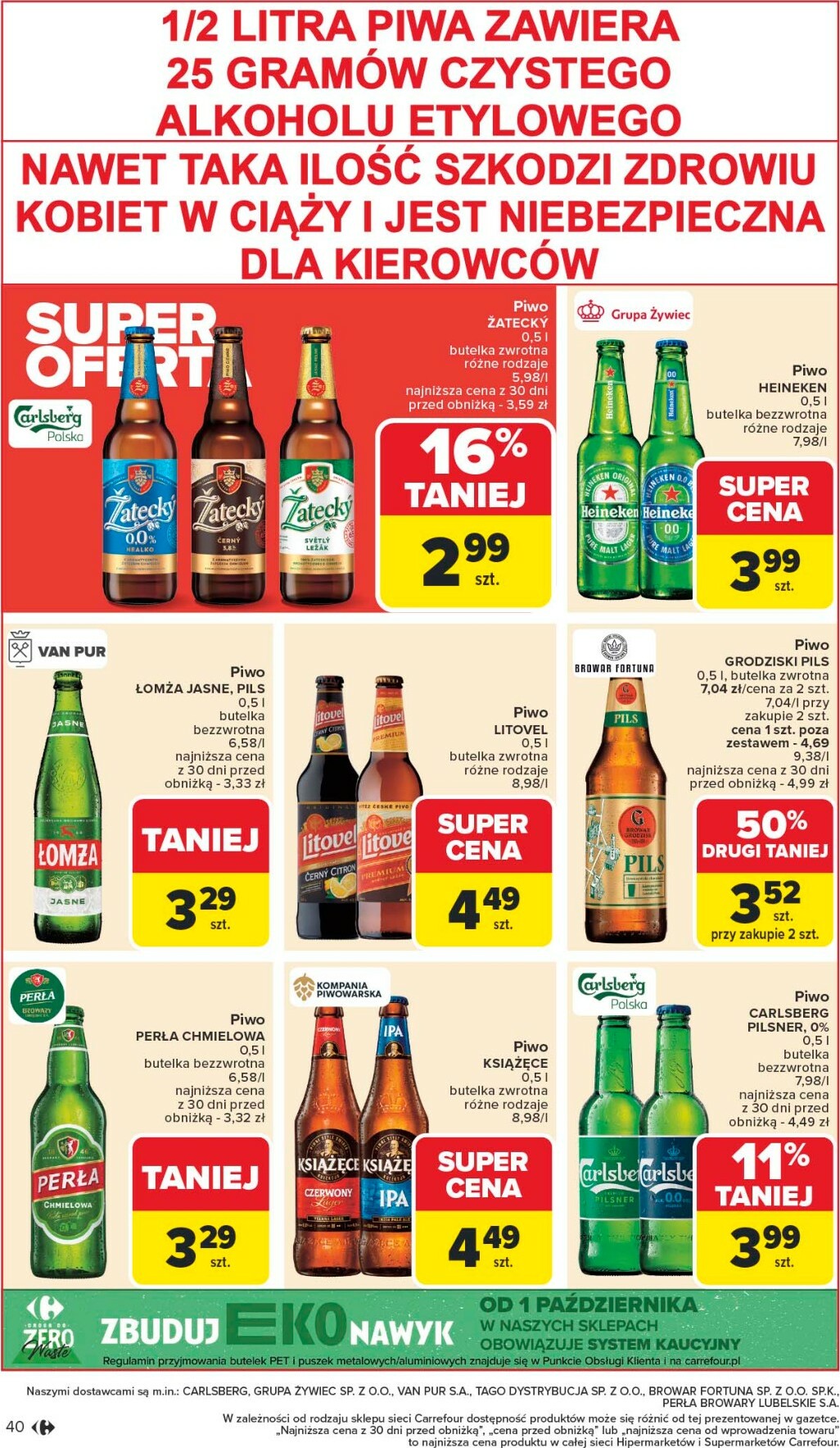 carrefour - Gazetka Carrefour - ważna od 13.10. do 18.10. - page: 40