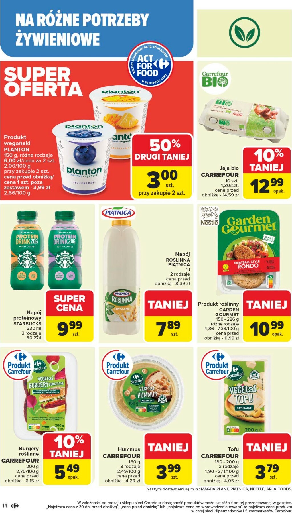 carrefour - Gazetka Carrefour - ważna od 13.10. do 18.10. - page: 14