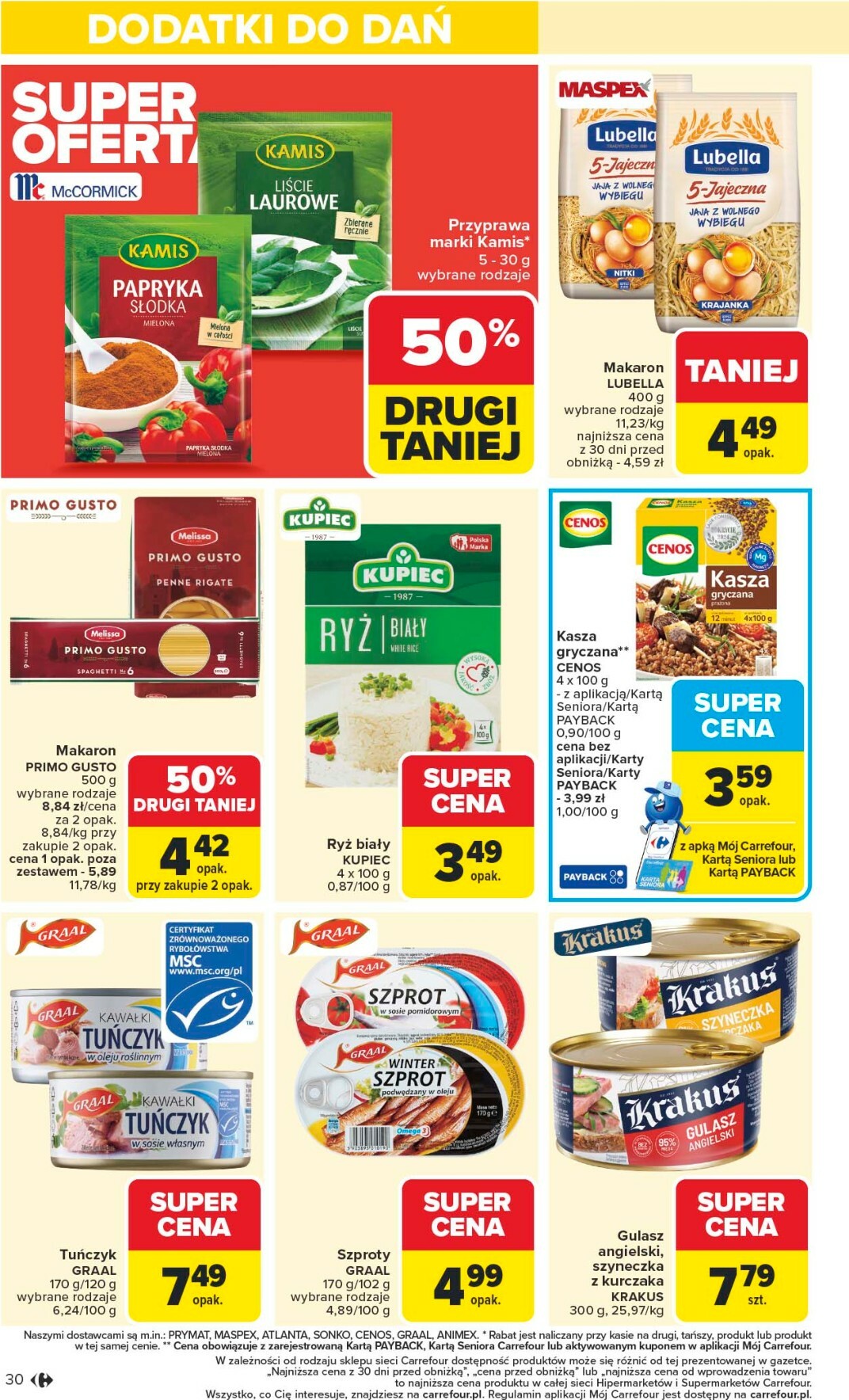 carrefour - Gazetka Carrefour - ważna od 13.10. do 18.10. - page: 30