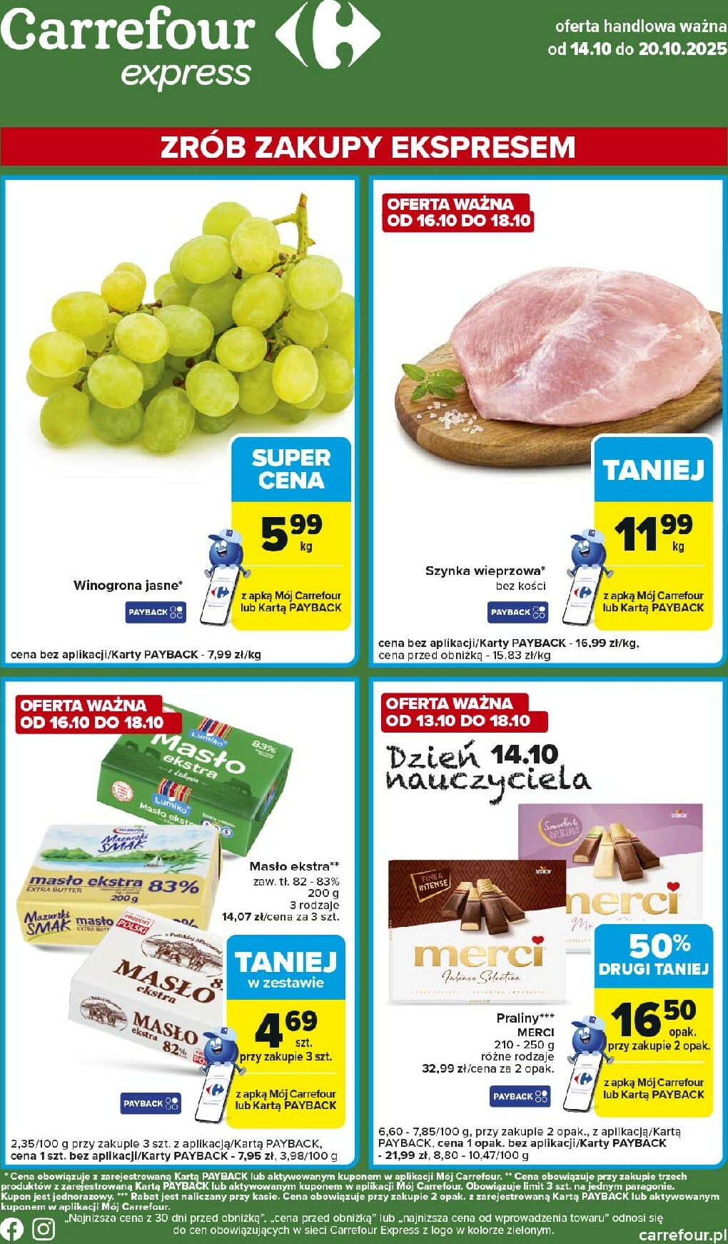 carrefour - Gazetka Carrefour - Express 2 - ważna od 14.10. do 20.10.