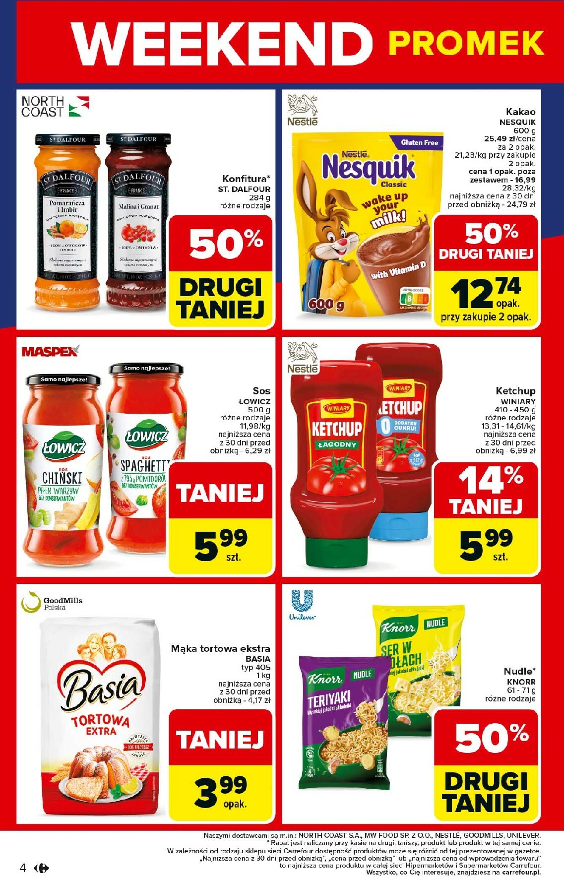carrefour - Gazetka Carrefour - Weekend promek już od czwartku - ważna od 16.10. do 18.10. - page: 4