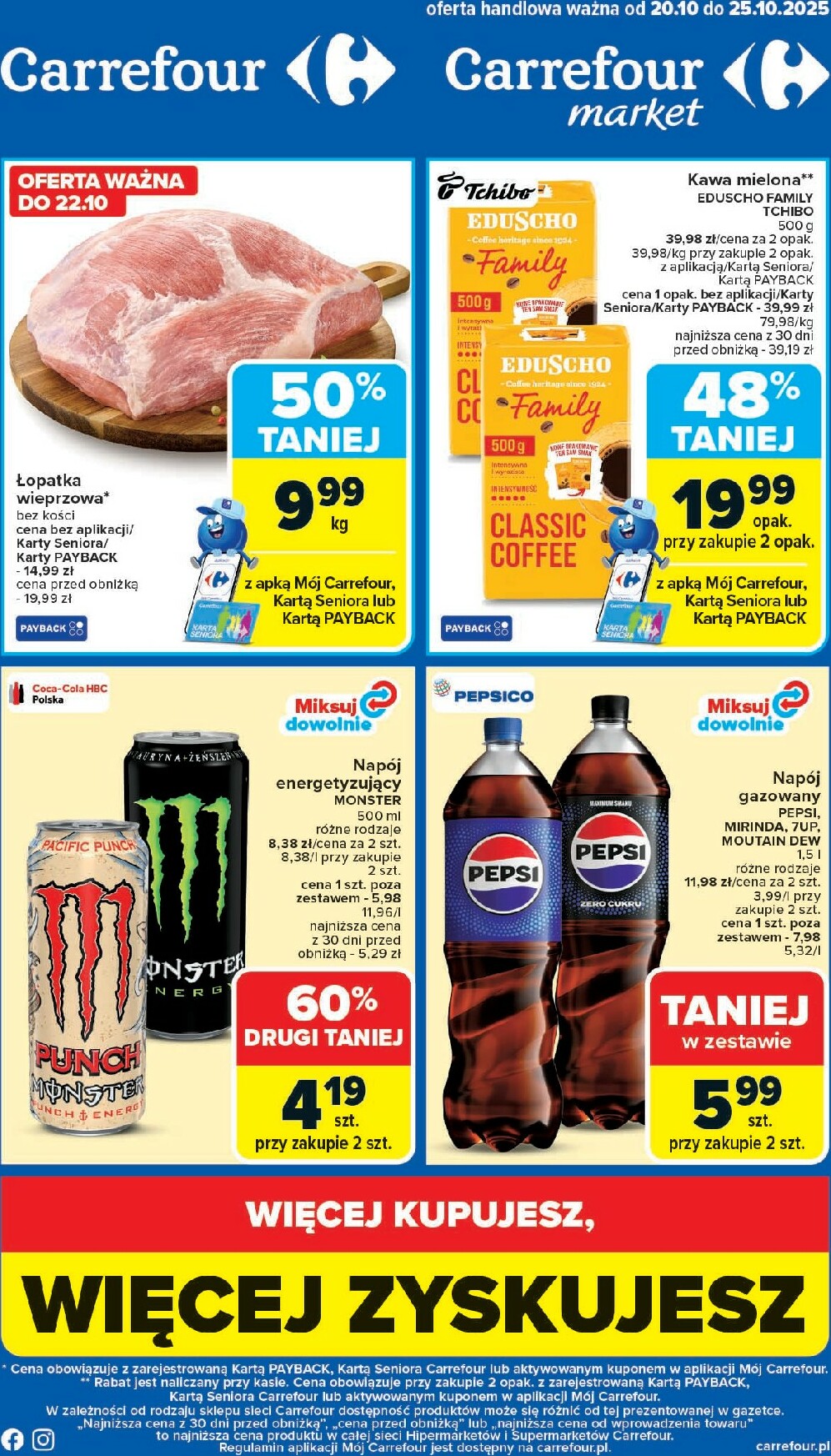 carrefour - Gazetka Carrefour - ważna od 20.10. do 25.10.
