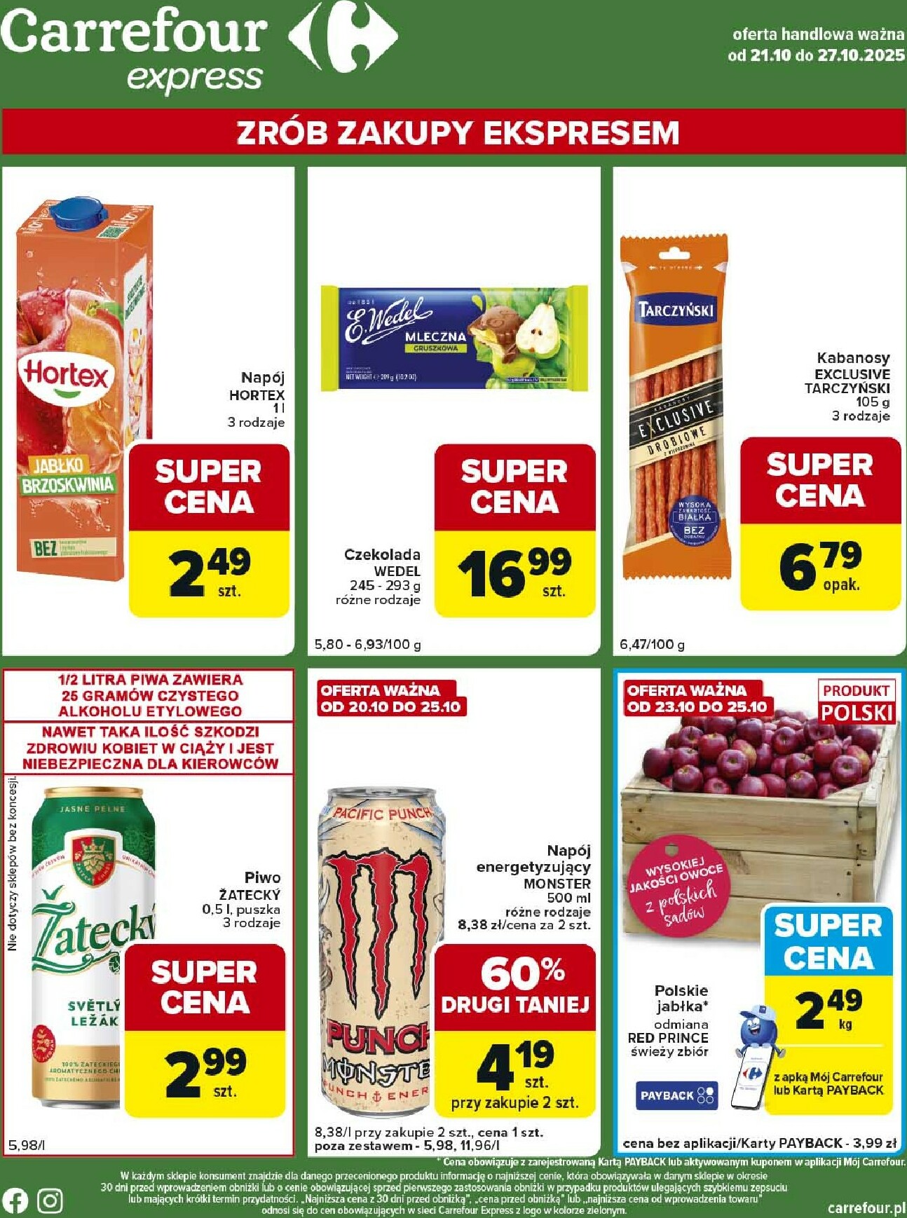 carrefour - Gazetka Carrefour - Express 2 - ważna od 21.10. do 27.10.