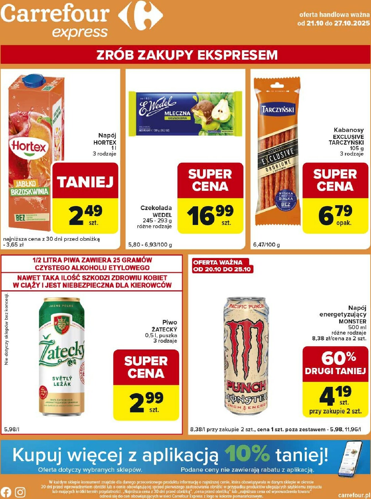 carrefour - Gazetka Carrefour - Express 1 - ważna od 21.10. do 27.10.