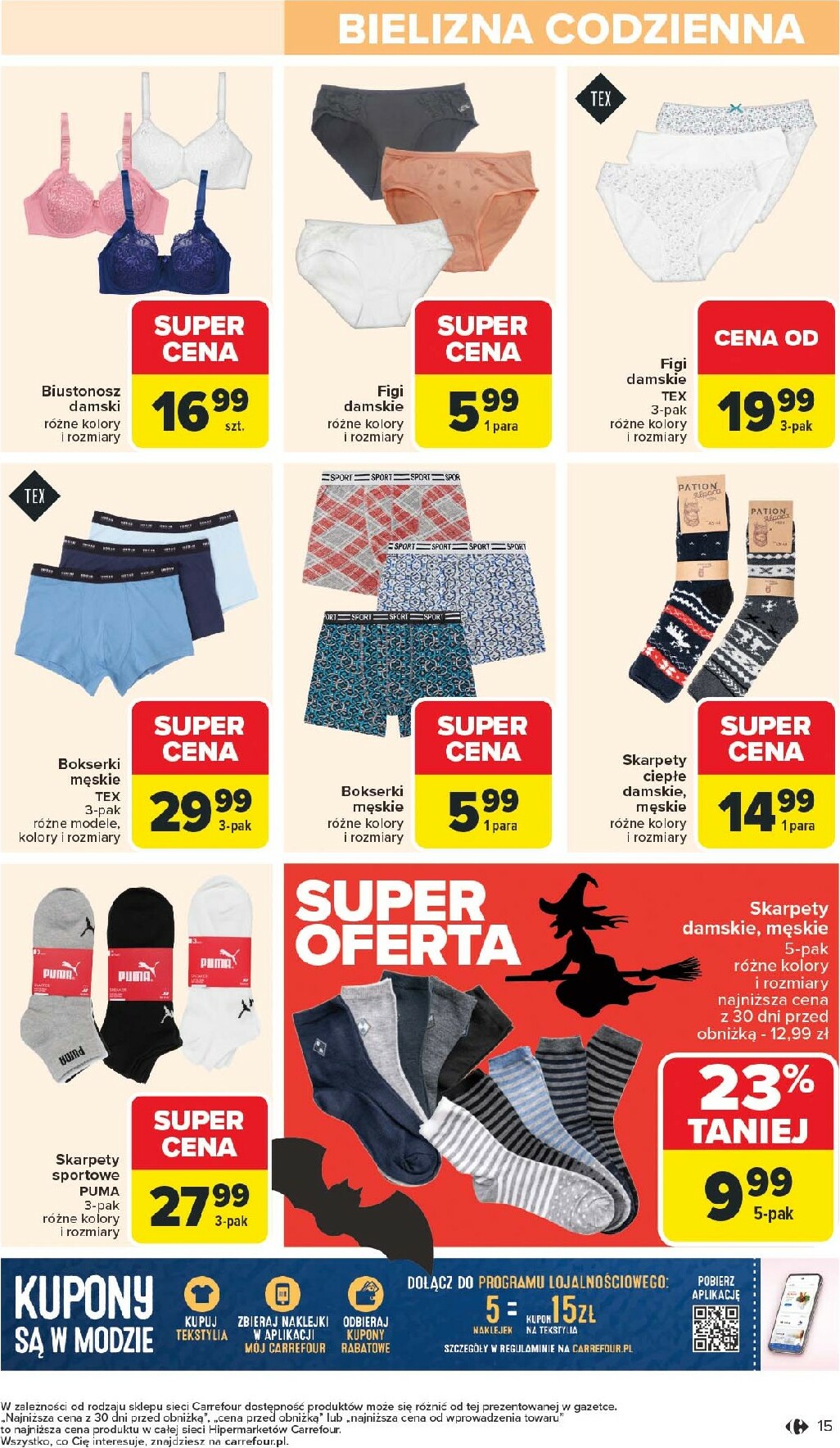 carrefour - Gazetka Carrefour - Łap super okazje od czwartku - ważna od 23.10. do 31.10. - page: 15