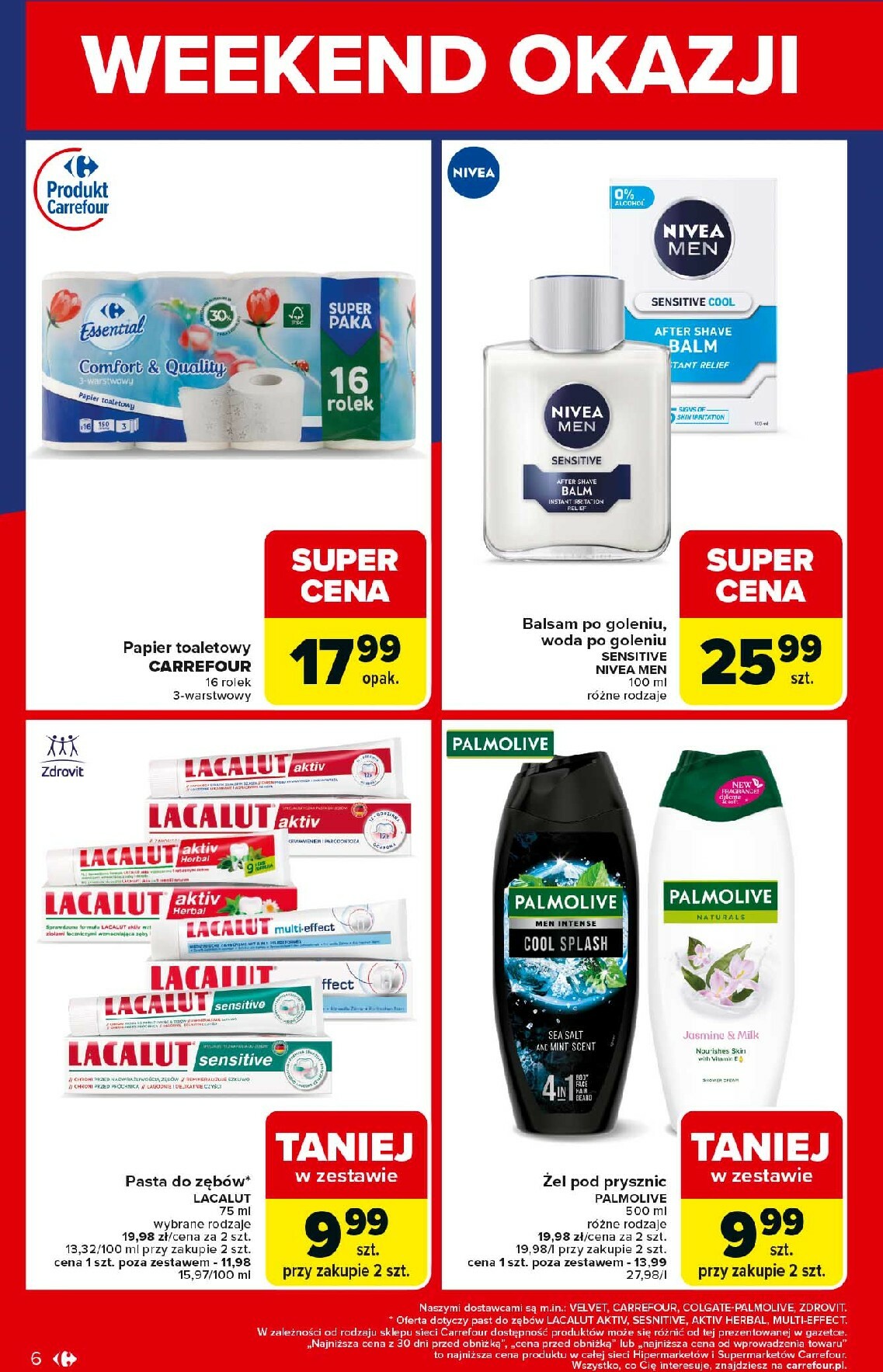 carrefour - Gazetka Carrefour - Weekend okazji już od czwartku - ważna od 23.10. do 25.10. - page: 6