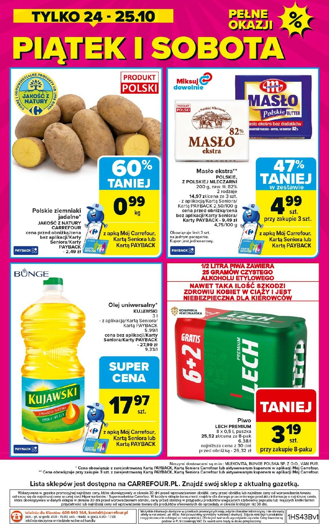 carrefour - Gazetka Carrefour - Weekend okazji już od czwartku - ważna od 23.10. do 25.10. - page: 8