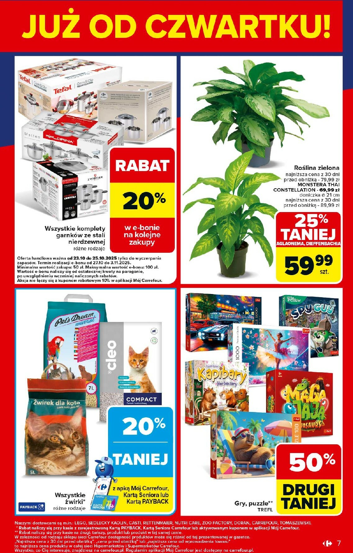 carrefour - Gazetka Carrefour - Weekend okazji już od czwartku - ważna od 23.10. do 25.10. - page: 7