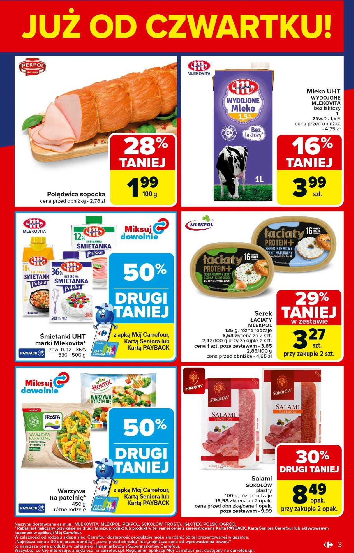 carrefour - Gazetka Carrefour - Weekend okazji już od czwartku - ważna od 23.10. do 25.10. - page: 3