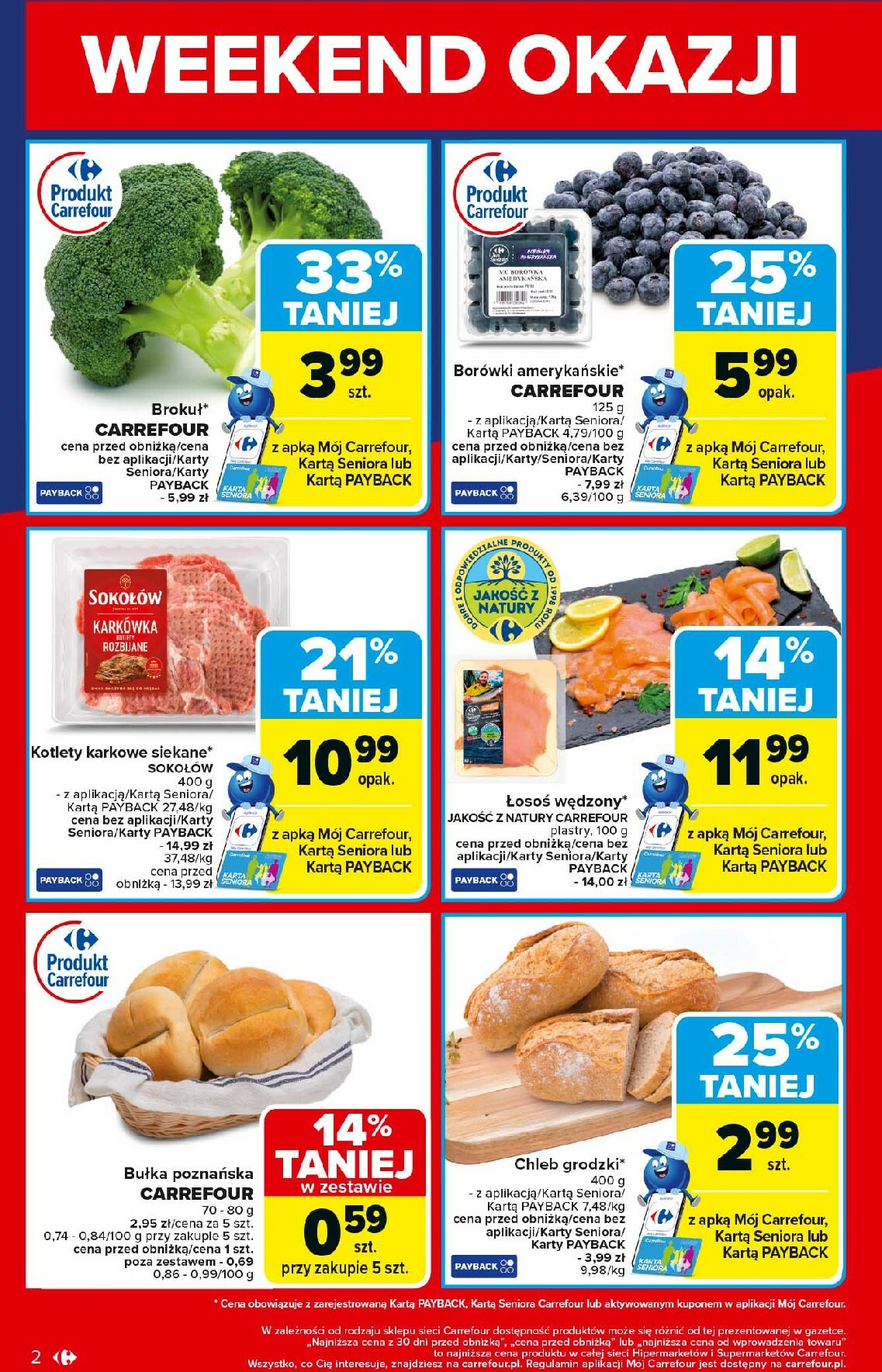 carrefour - Gazetka Carrefour - Weekend okazji już od czwartku - ważna od 23.10. do 25.10. - page: 2