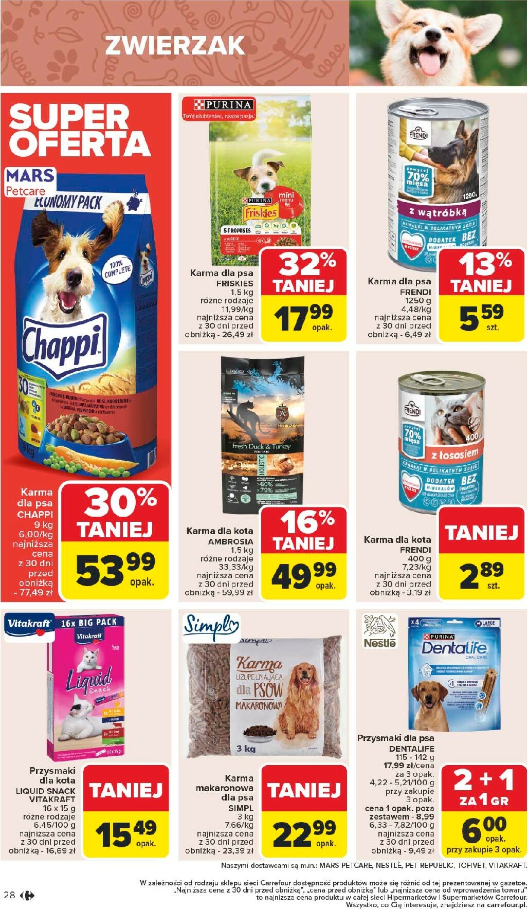 carrefour - Gazetka Carrefour Market - Zmieniliśmy się dla Ciebie - ważna od 27.10. do 31.10. - page: 30 carrefour - Gazetka Carrefour Market - Zmieniliśmy się dla Ciebie - ważna od 27.10. do 31.10. - page: 30