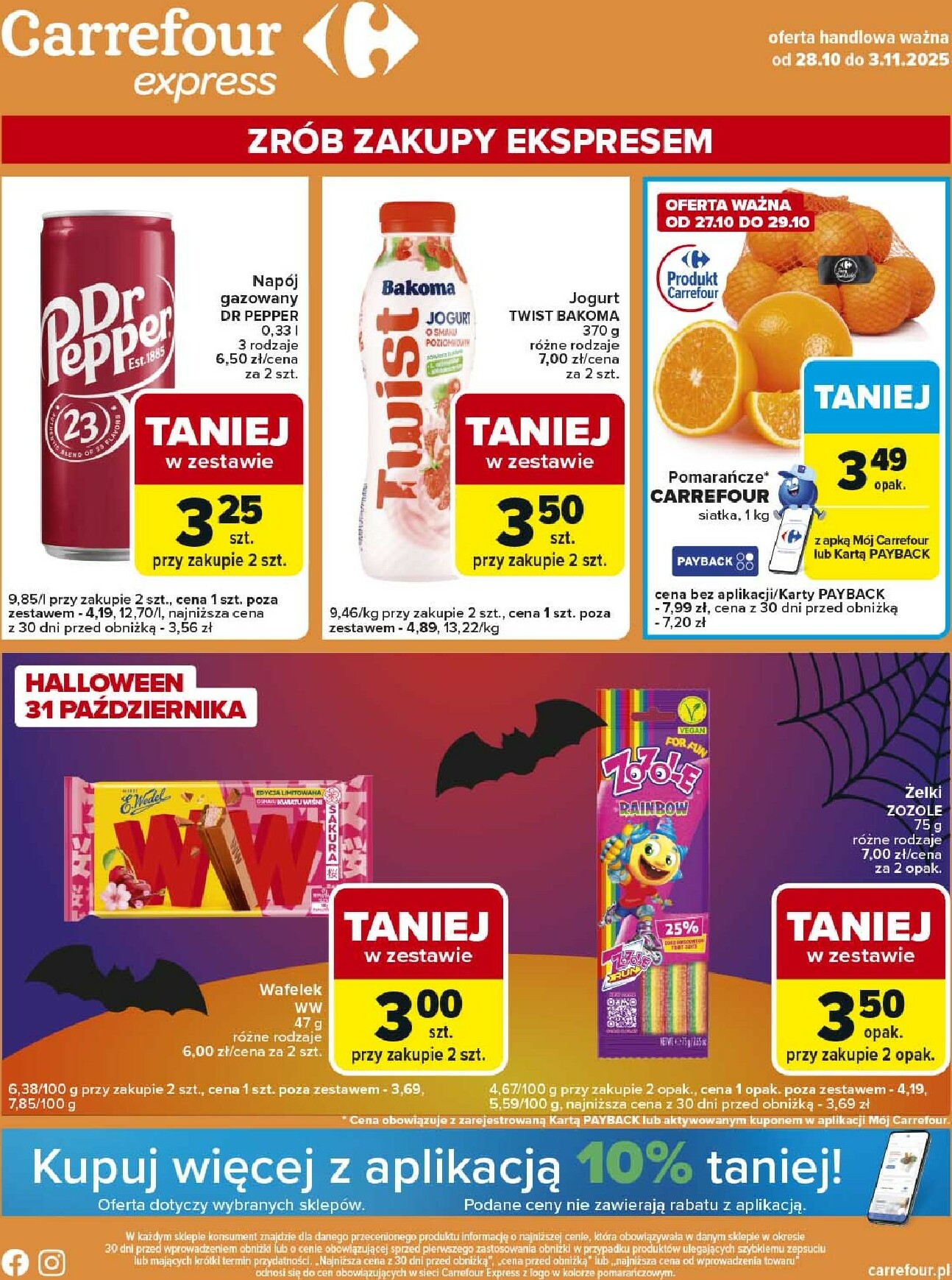 carrefour - Gazetka Carrefour - Express 1 - ważna od 28.10. do 03.11.