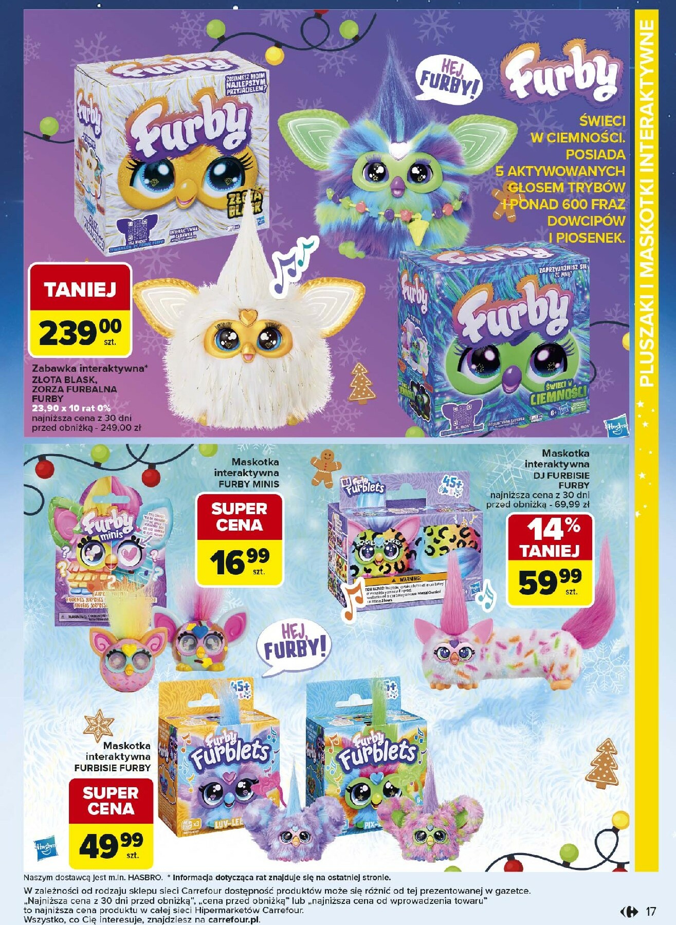 carrefour - Gazetka Carrefour - Zabawki - ważna od 03.11. do 23.12. - page: 17 carrefour - Gazetka Carrefour - Zabawki - ważna od 03.11. do 23.12. - page: 17