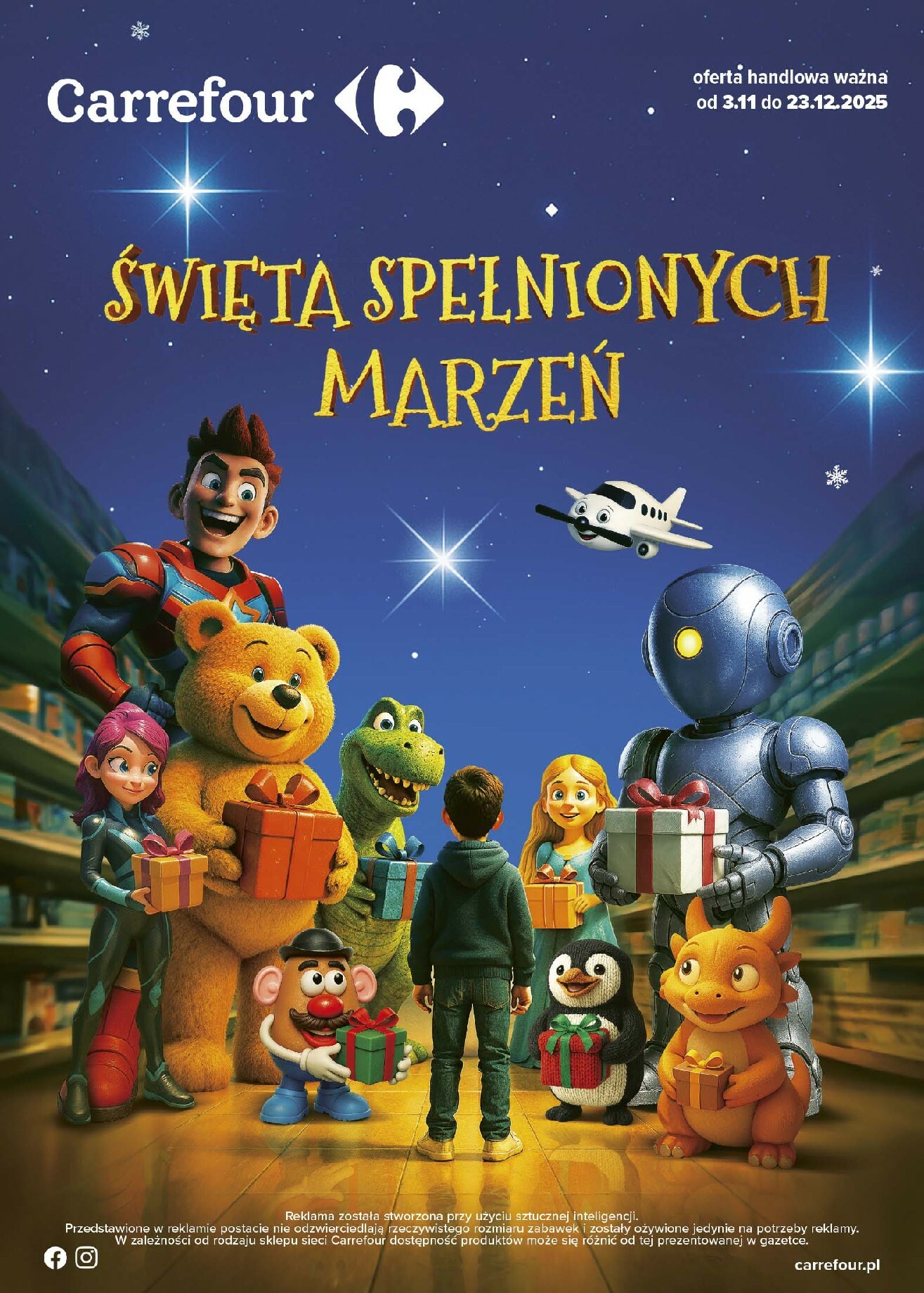 carrefour - Gazetka Carrefour - Zabawki - ważna od 03.11. do 23.12.